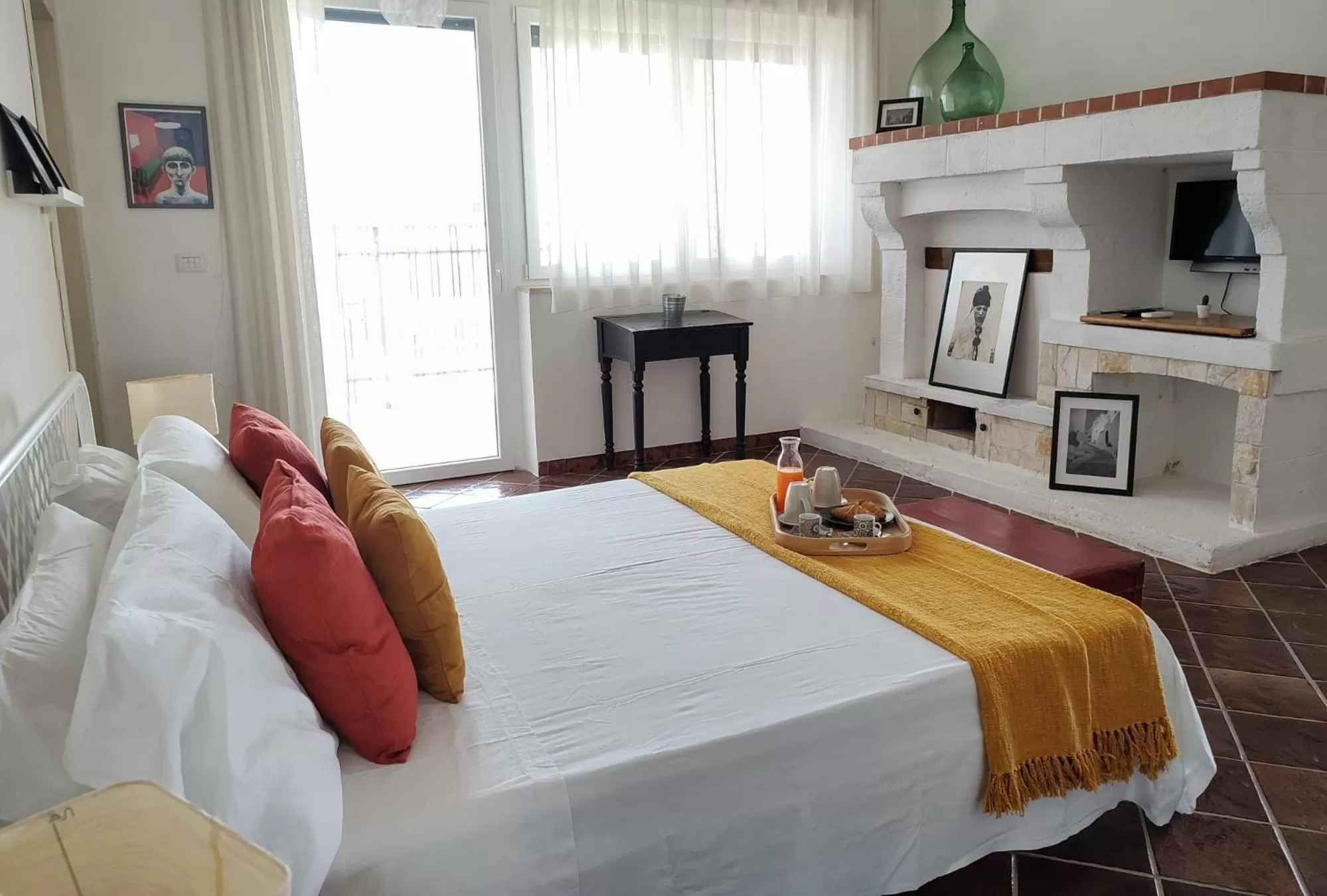 Bedroom, Bed in Canneddi Boutique Farm