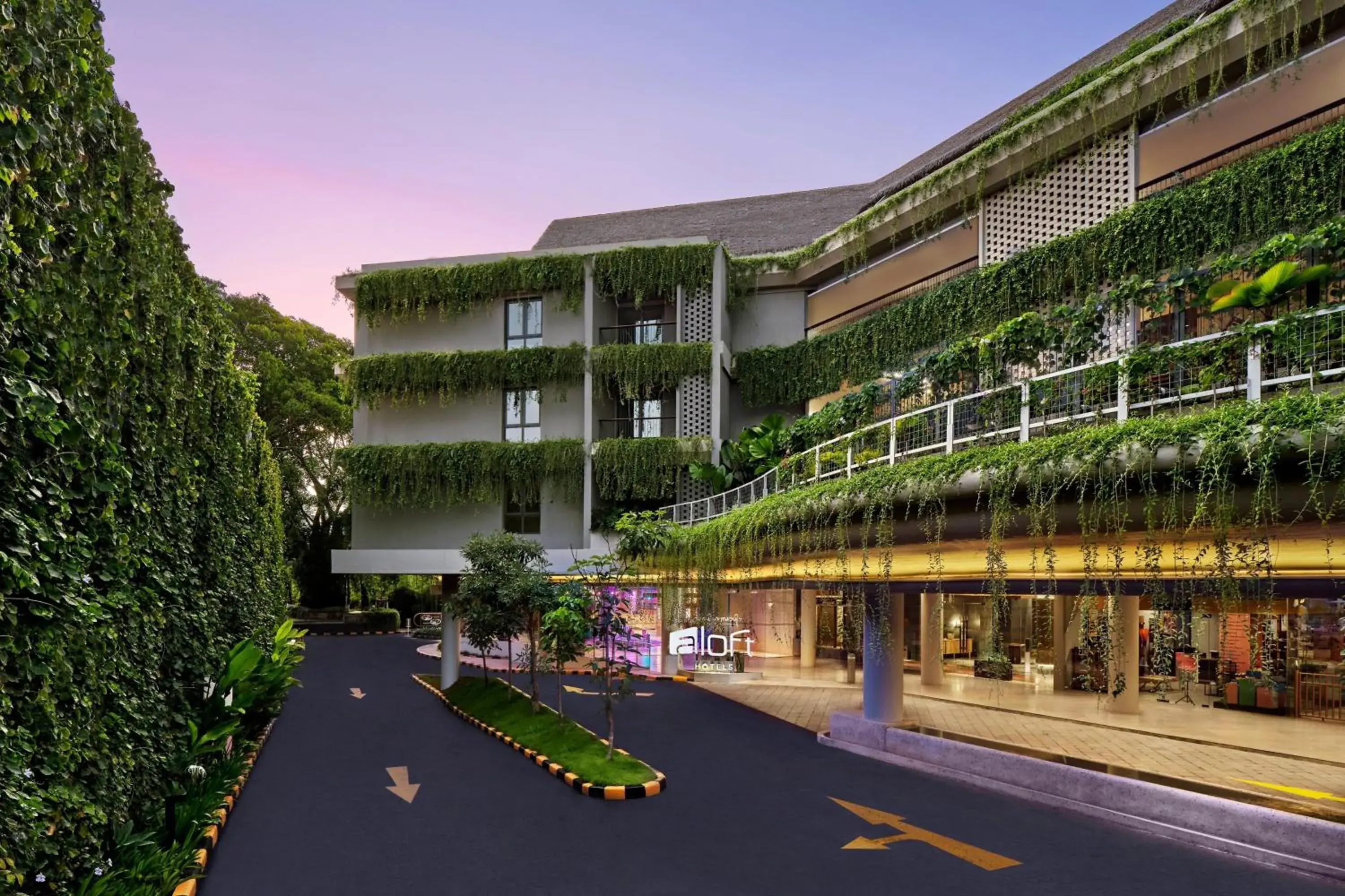 Property Building in Aloft Bali Kuta at Beachwalk