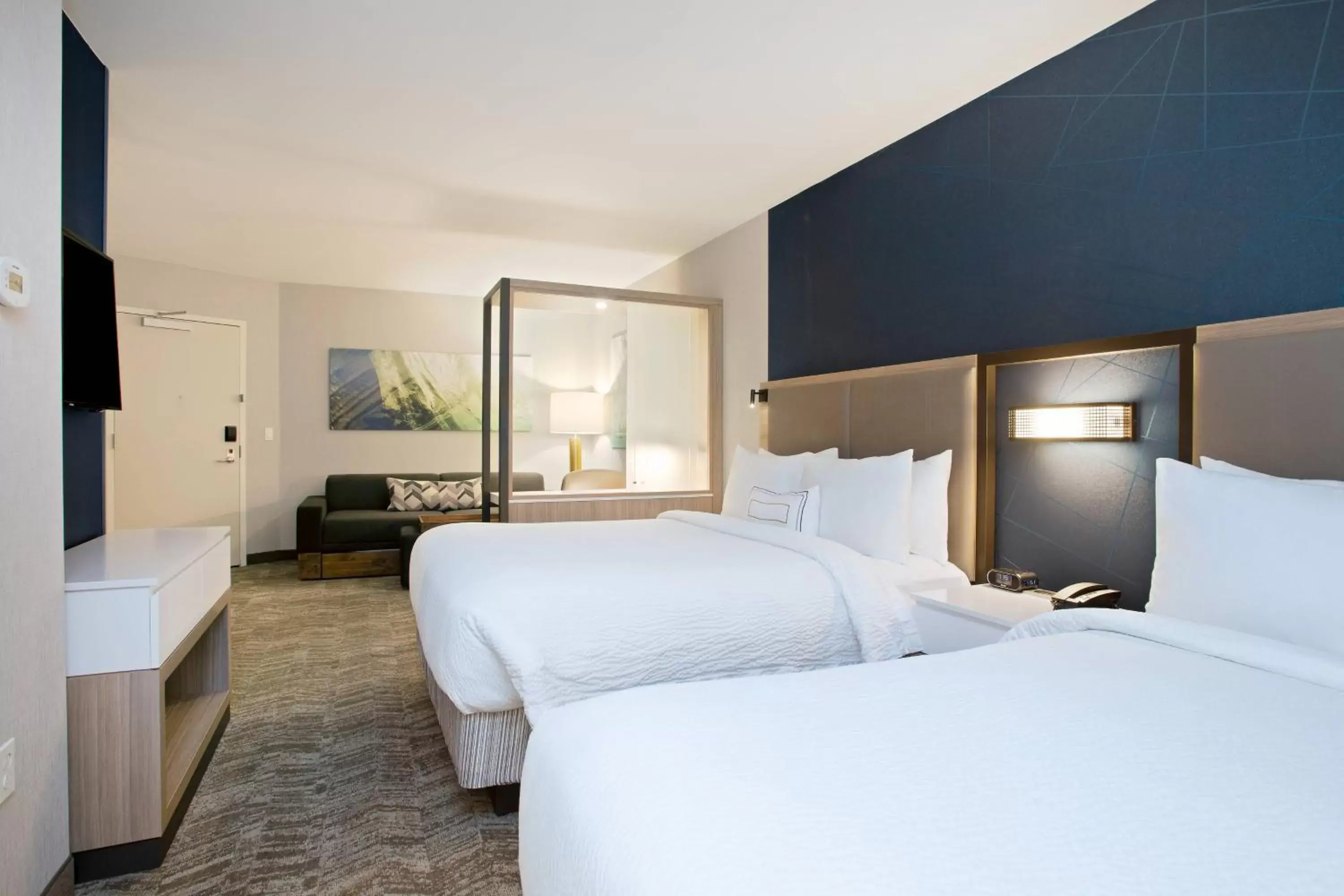 Bedroom, Bed in SpringHill Suites by Marriott Ocala