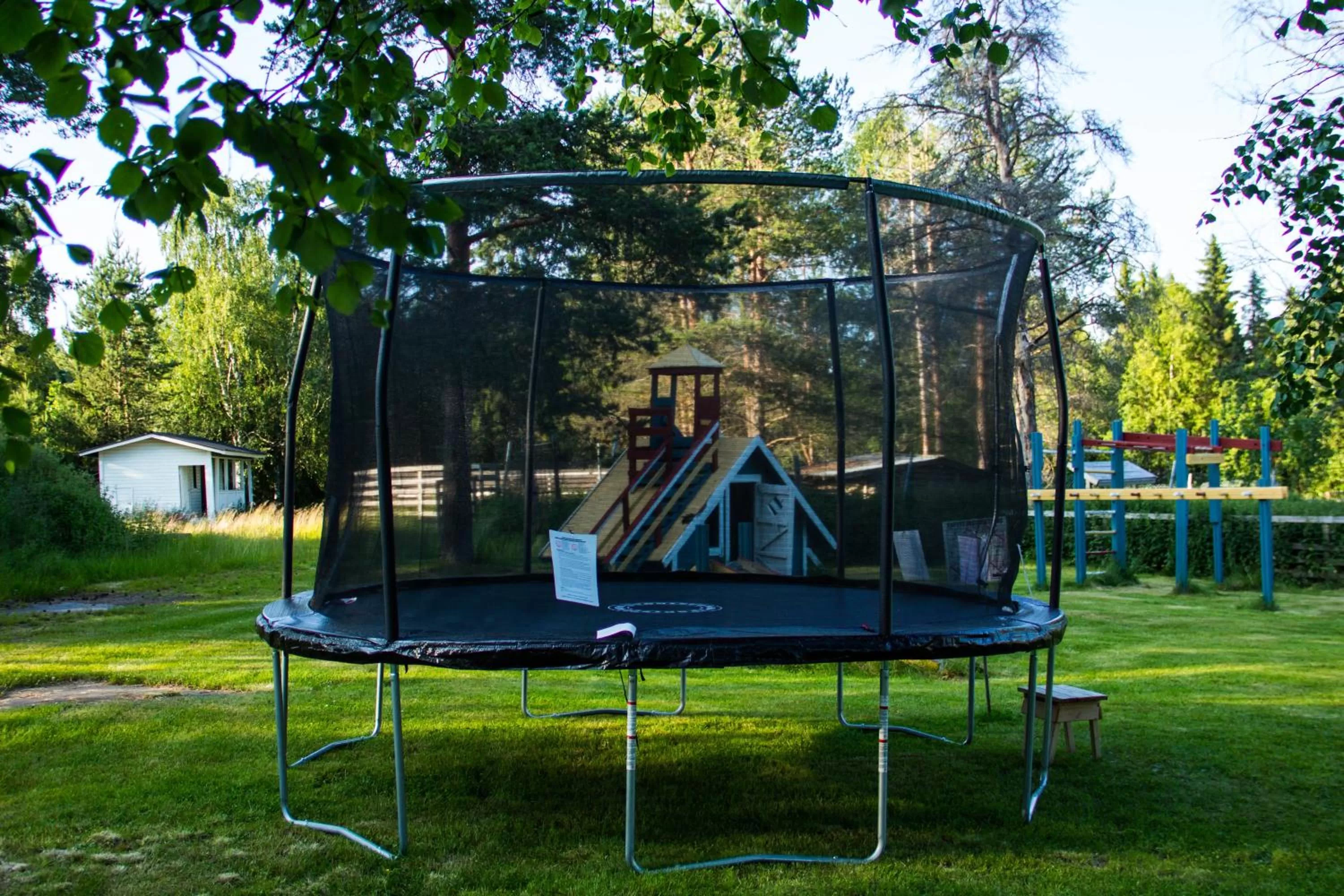 Children play ground in Motelli Rovaniemi
