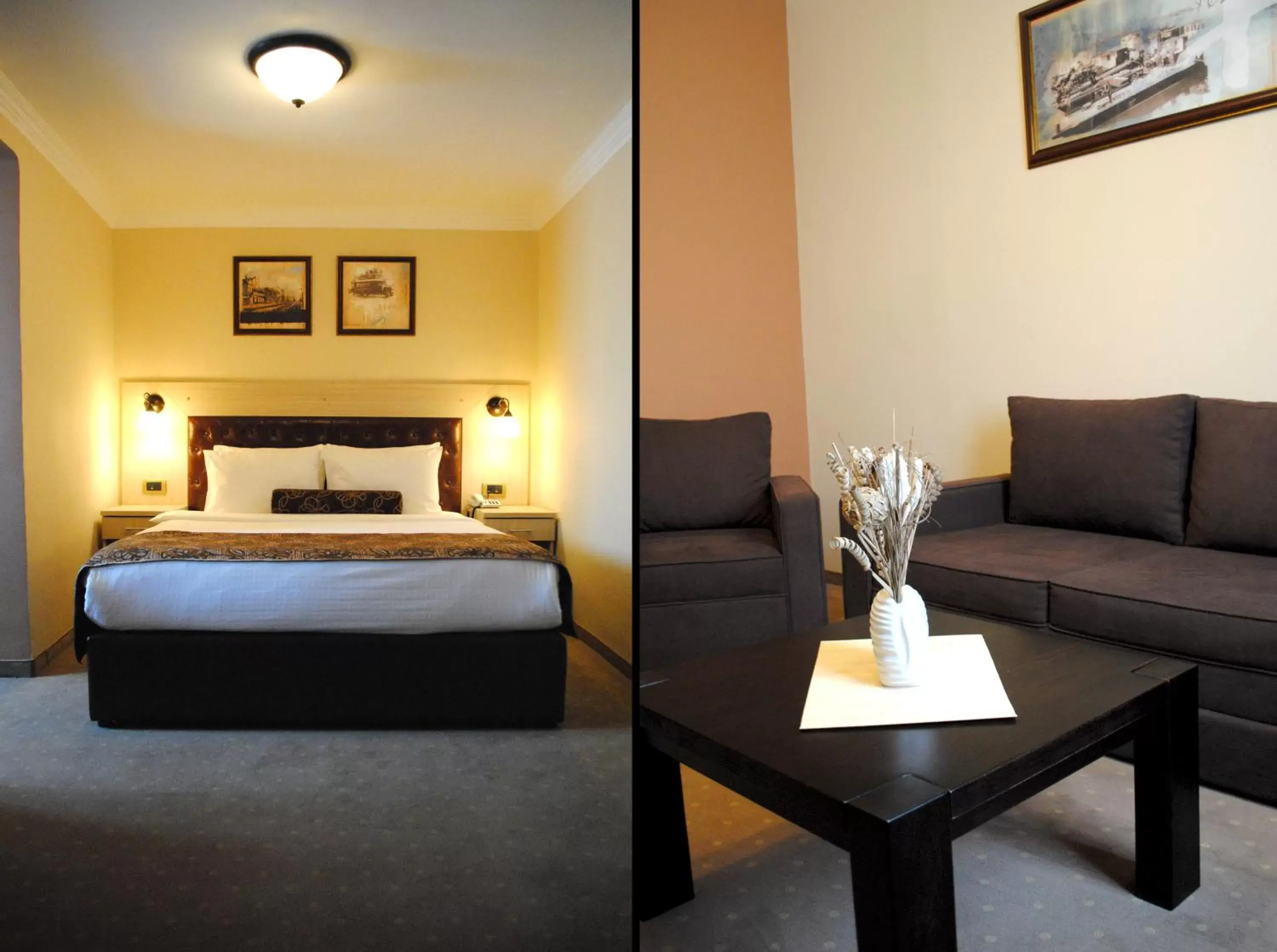 Bed in Belgrade City Hotel Bed in Belgrade City Hotel