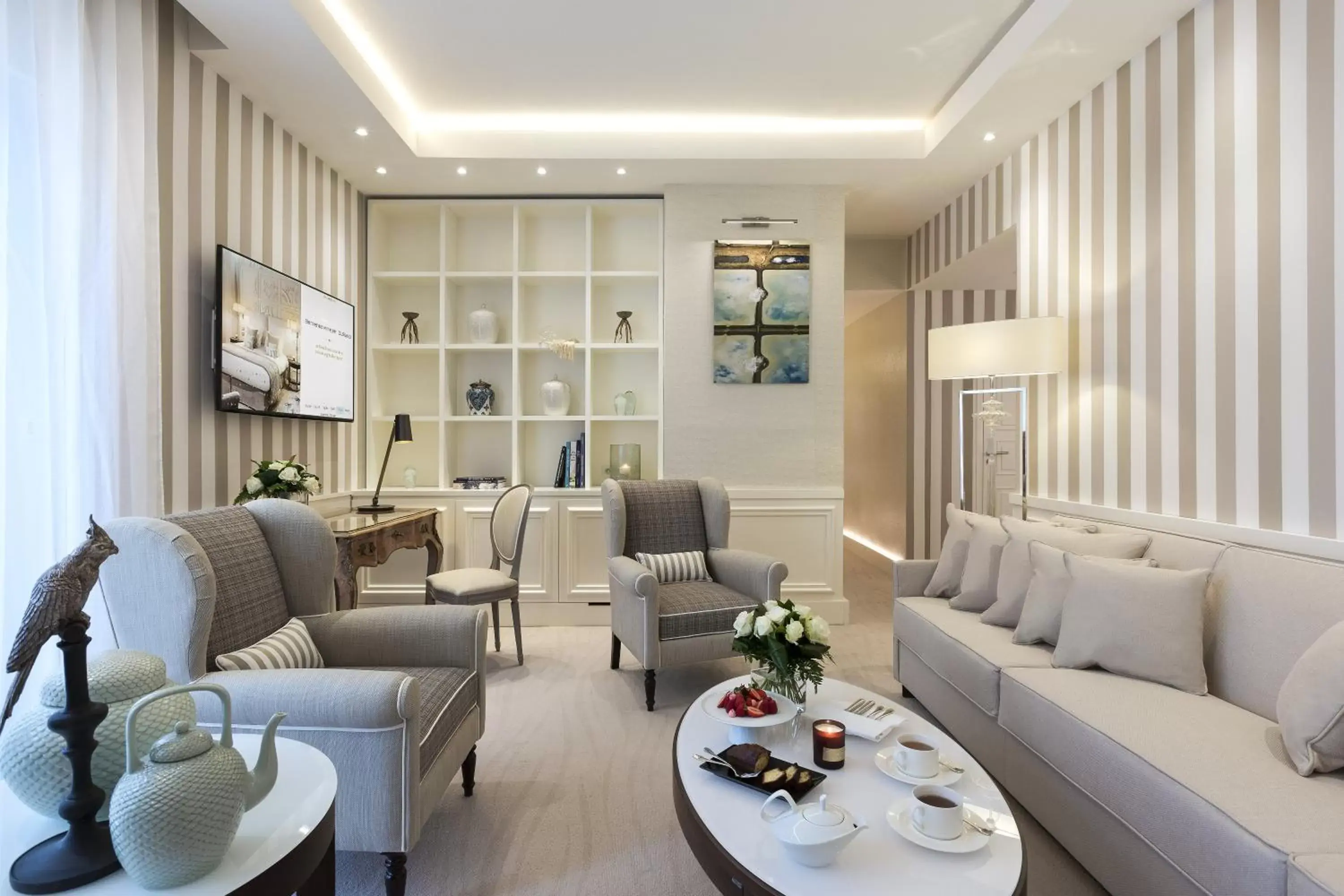 Living room, Seating Area in Hôtel Barrière Le Royal La Baule