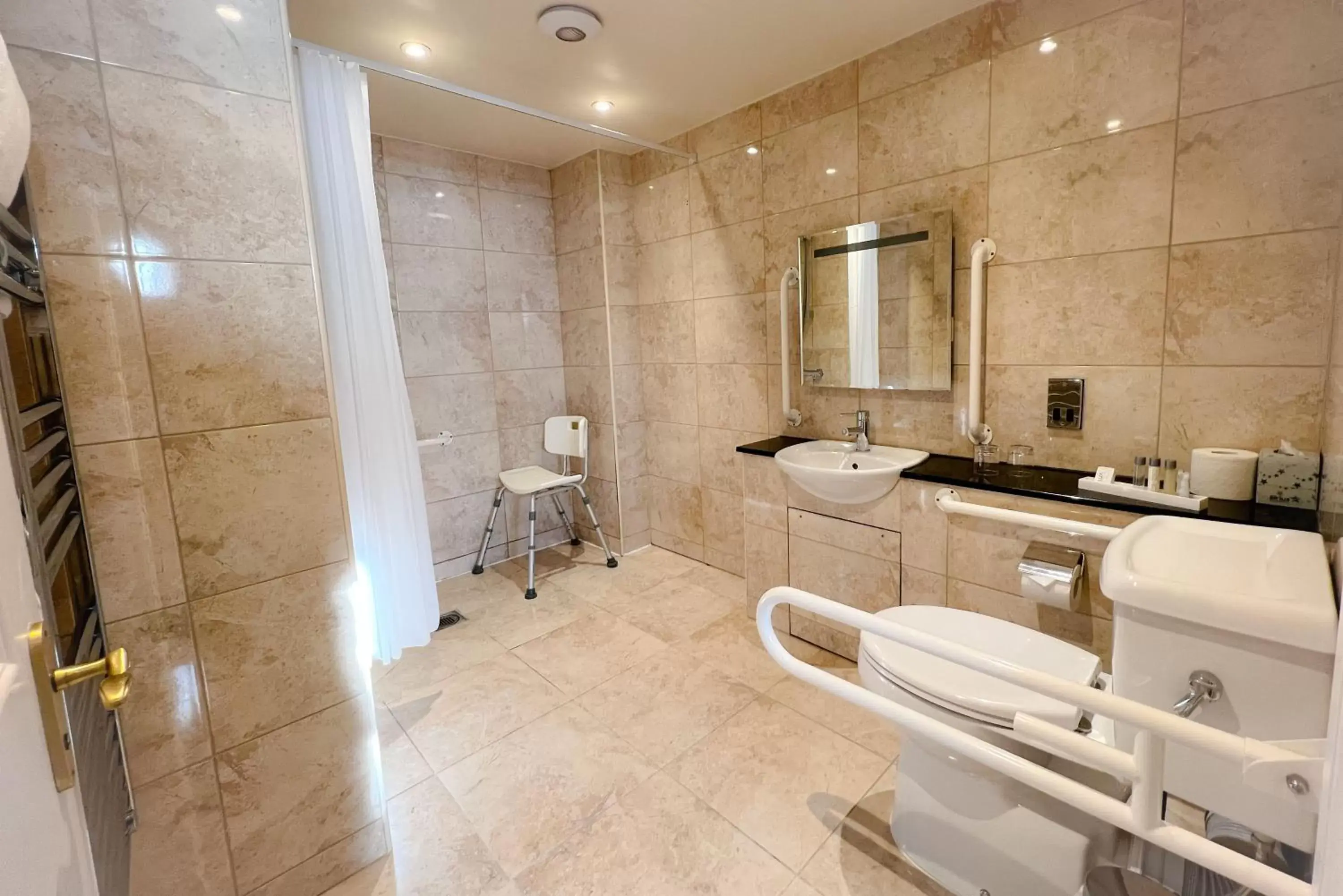 Bathroom in Castle Bromwich Hall; Sure Hotel Collection by Best Western