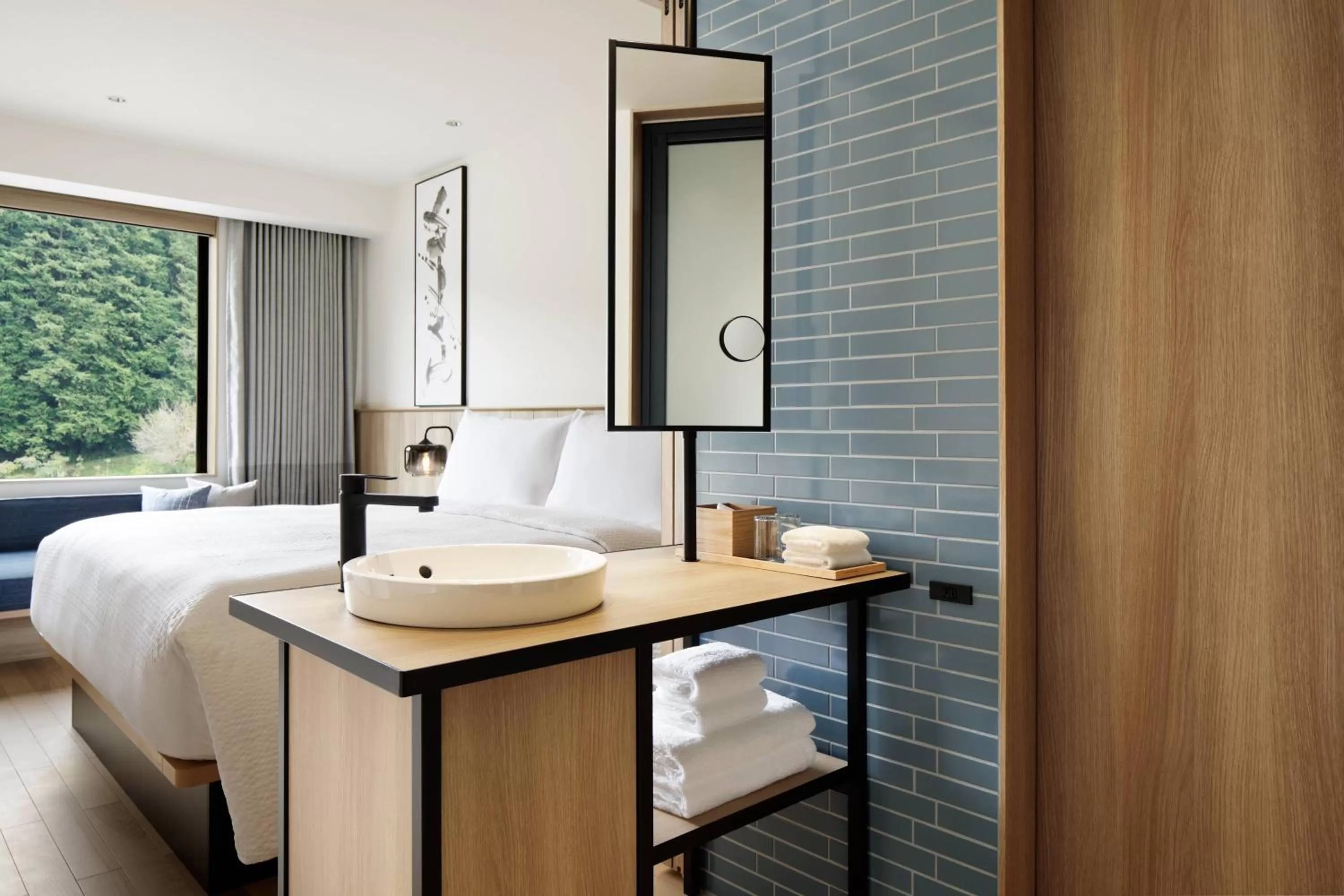 Bathroom, Bed in Fairfield by Marriott Tochigi Motegi