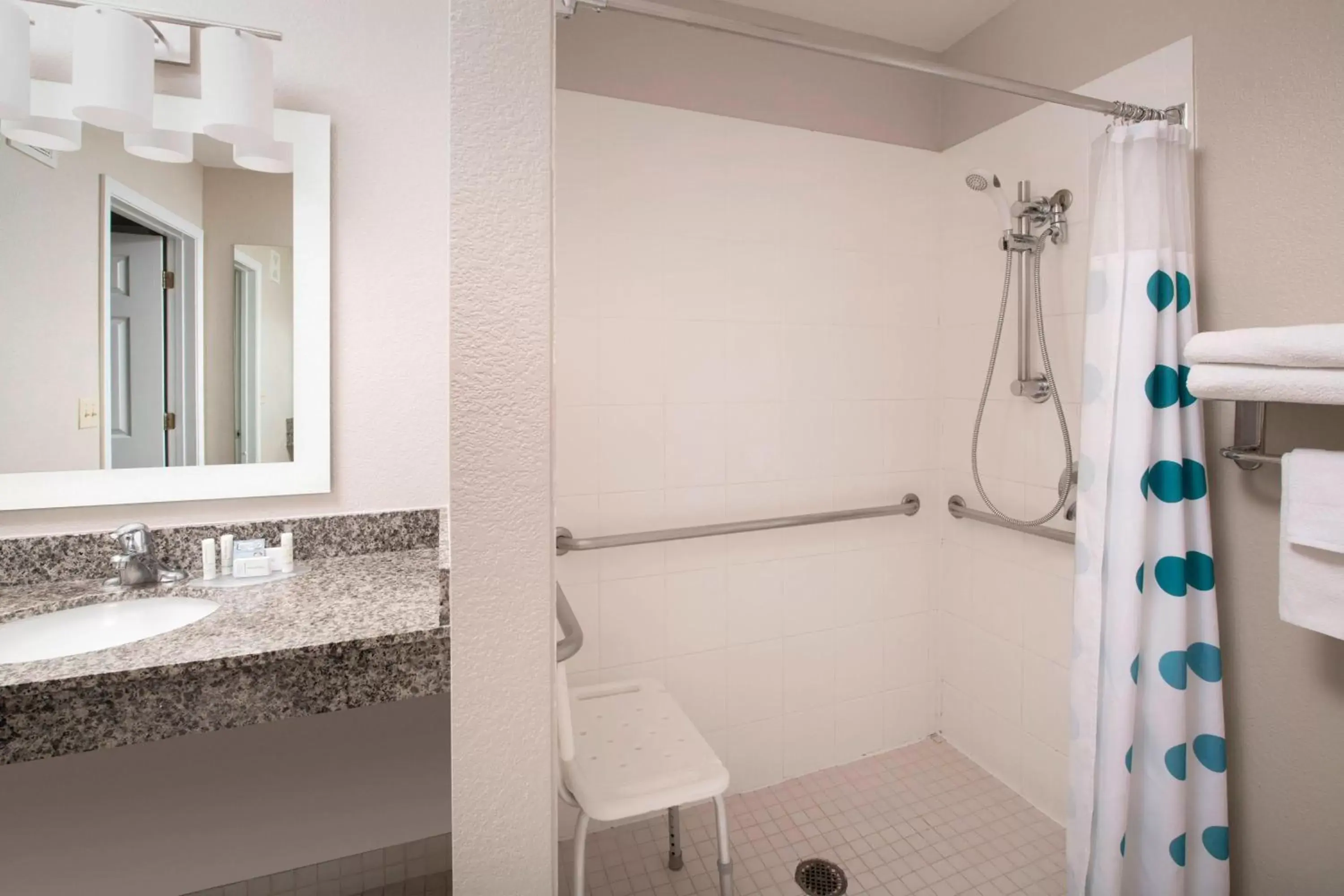Bathroom in TownePlace Suites by Marriott Albuquerque Airport