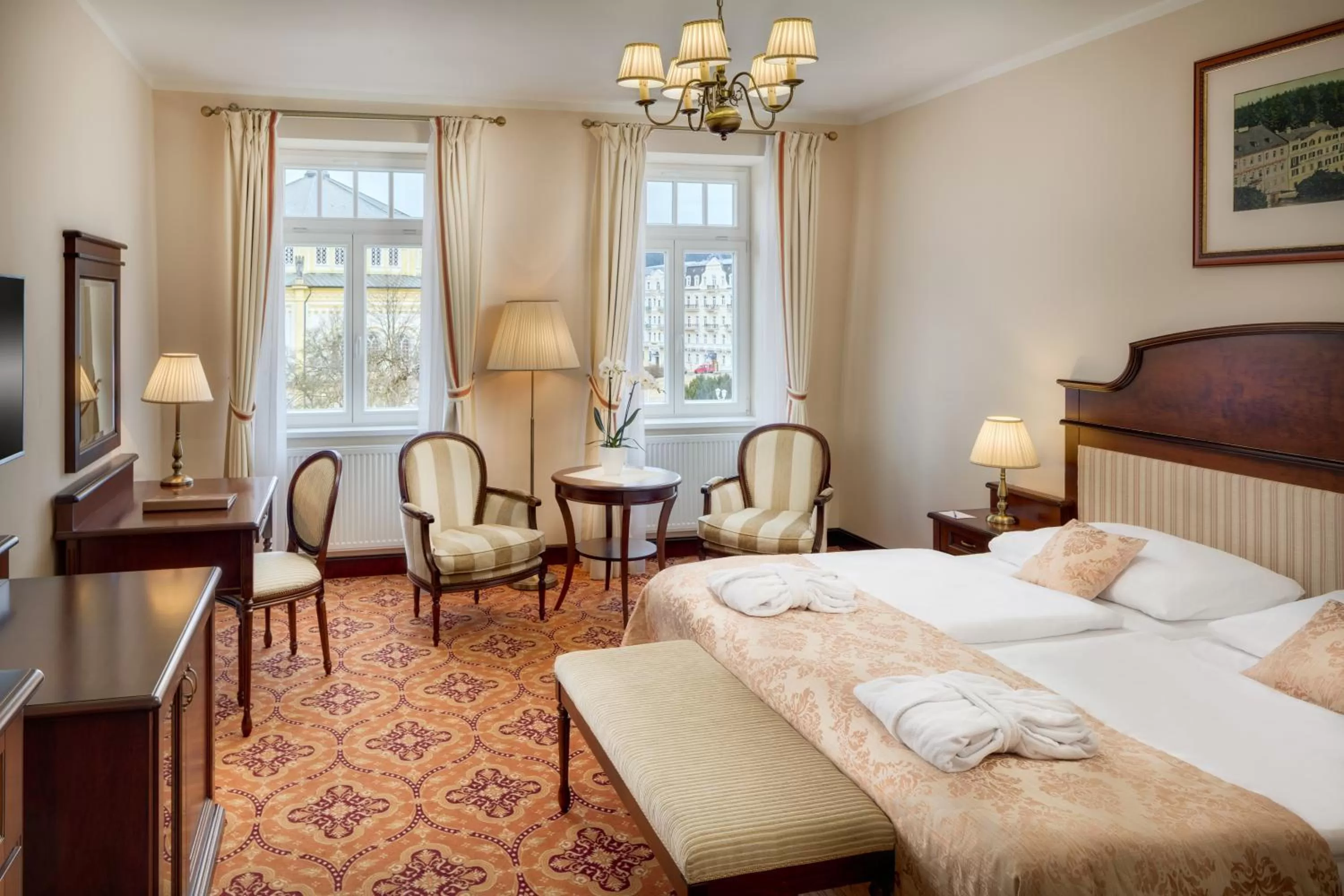 Bed in Ensana Hvězda - Imperiál - Neapol