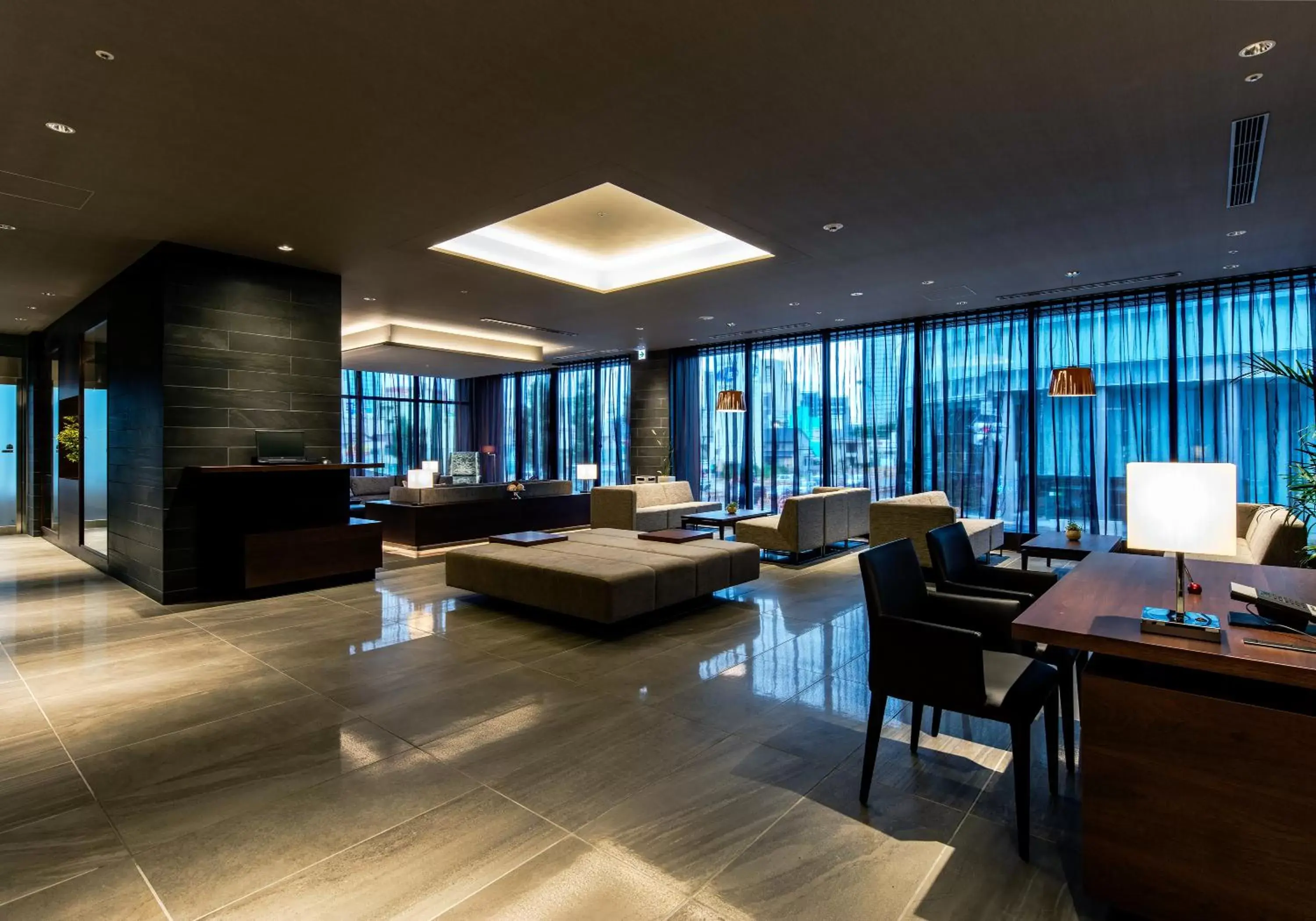 Lobby or reception, Lounge/Bar in Daiwa Roynet Hotel Nagoya Taiko dori Side