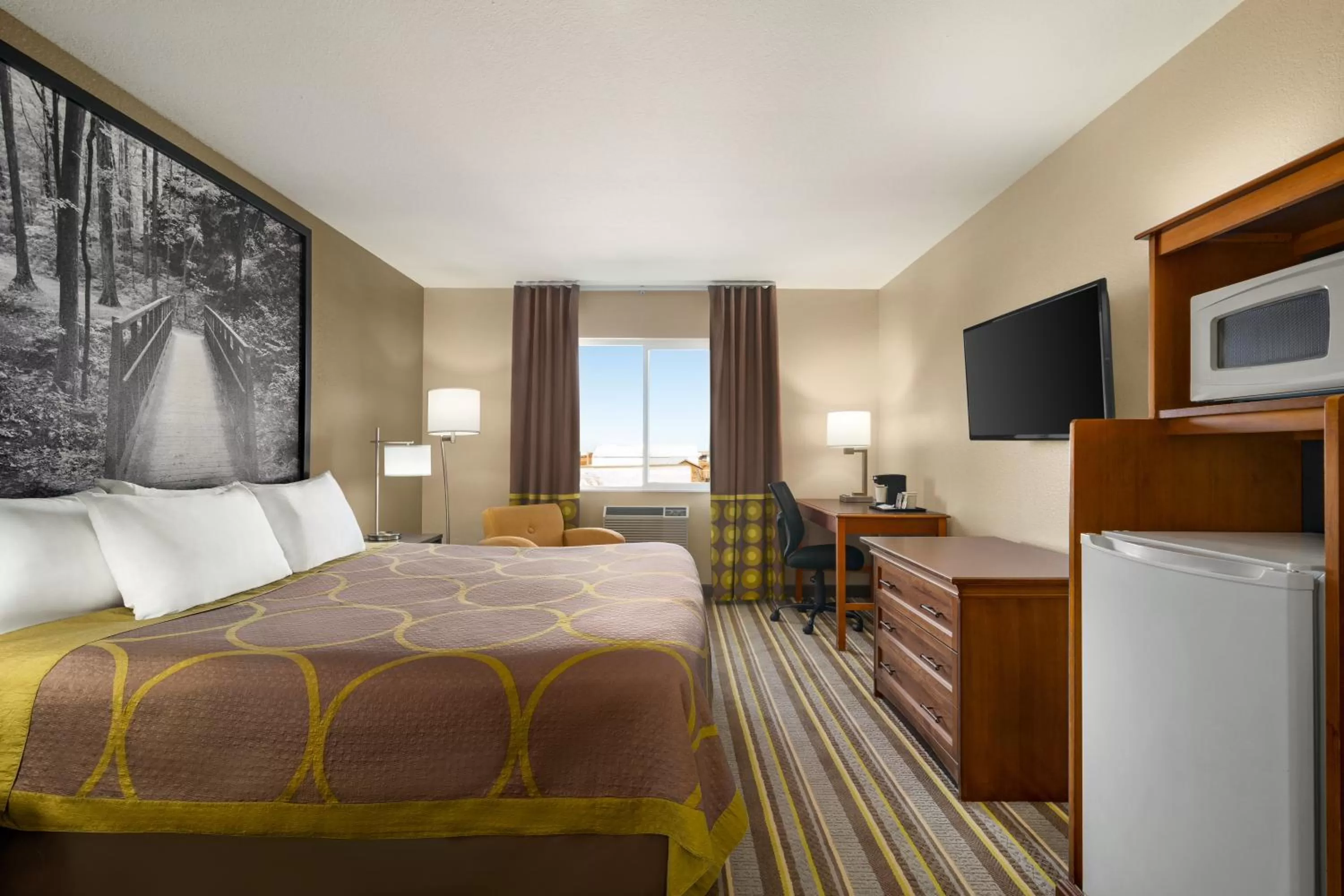 Bed in Super 8 by Wyndham Liberal KS