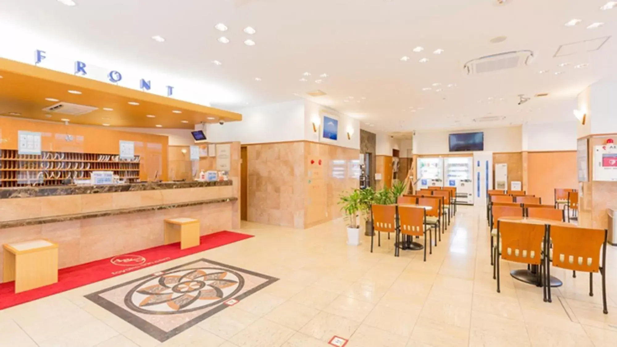 Lobby or reception in Toyoko Inn Fukushima-eki Higashi-guchi No 1