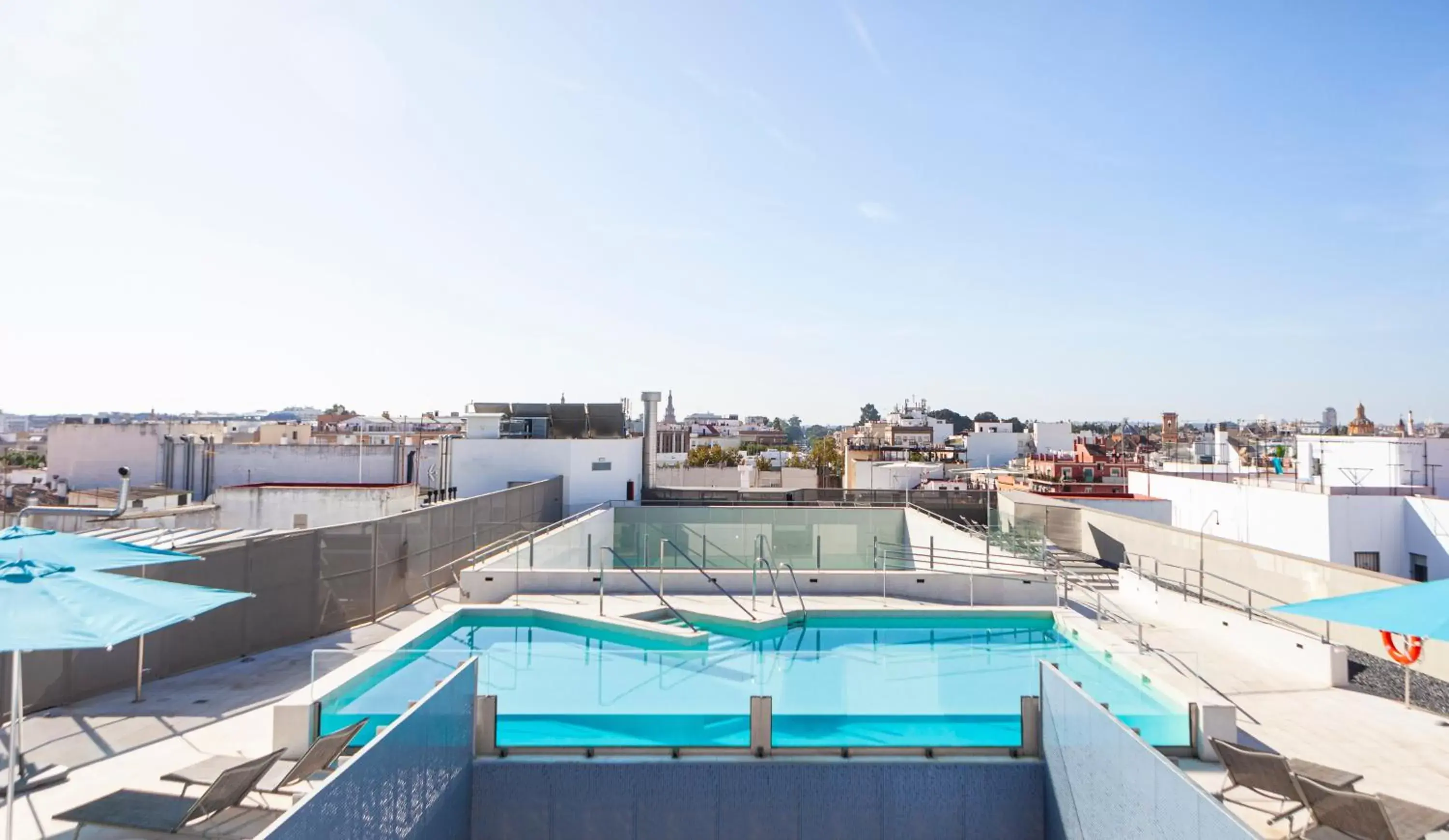 City view, Pool View in Hotel Macià Sevilla Kubb