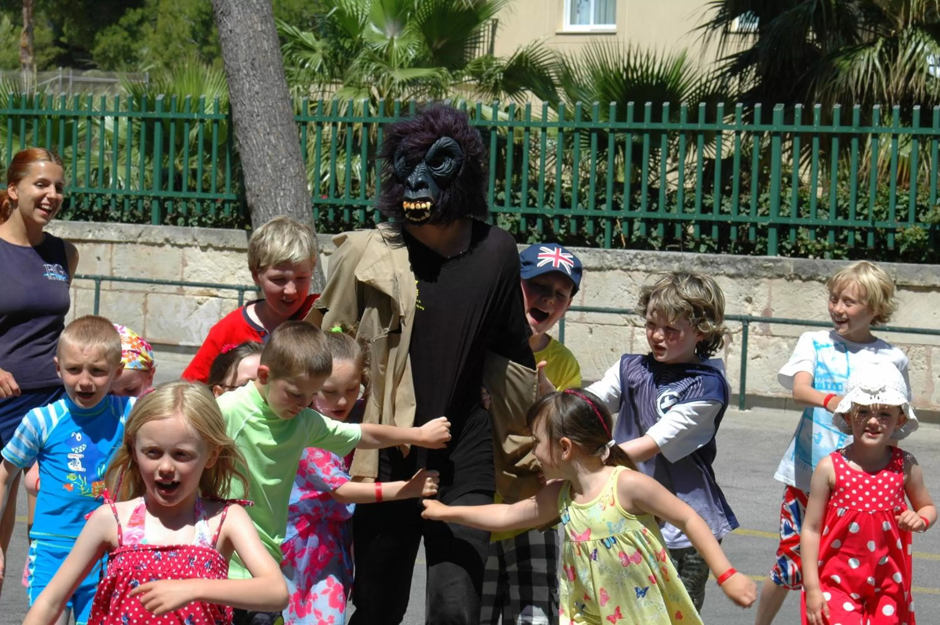Children play ground in BG Tonga Tower