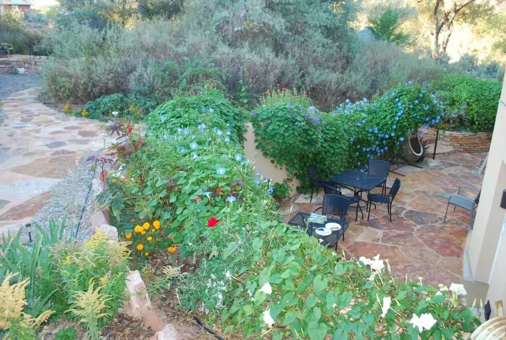 Garden in Red Moon Lodge