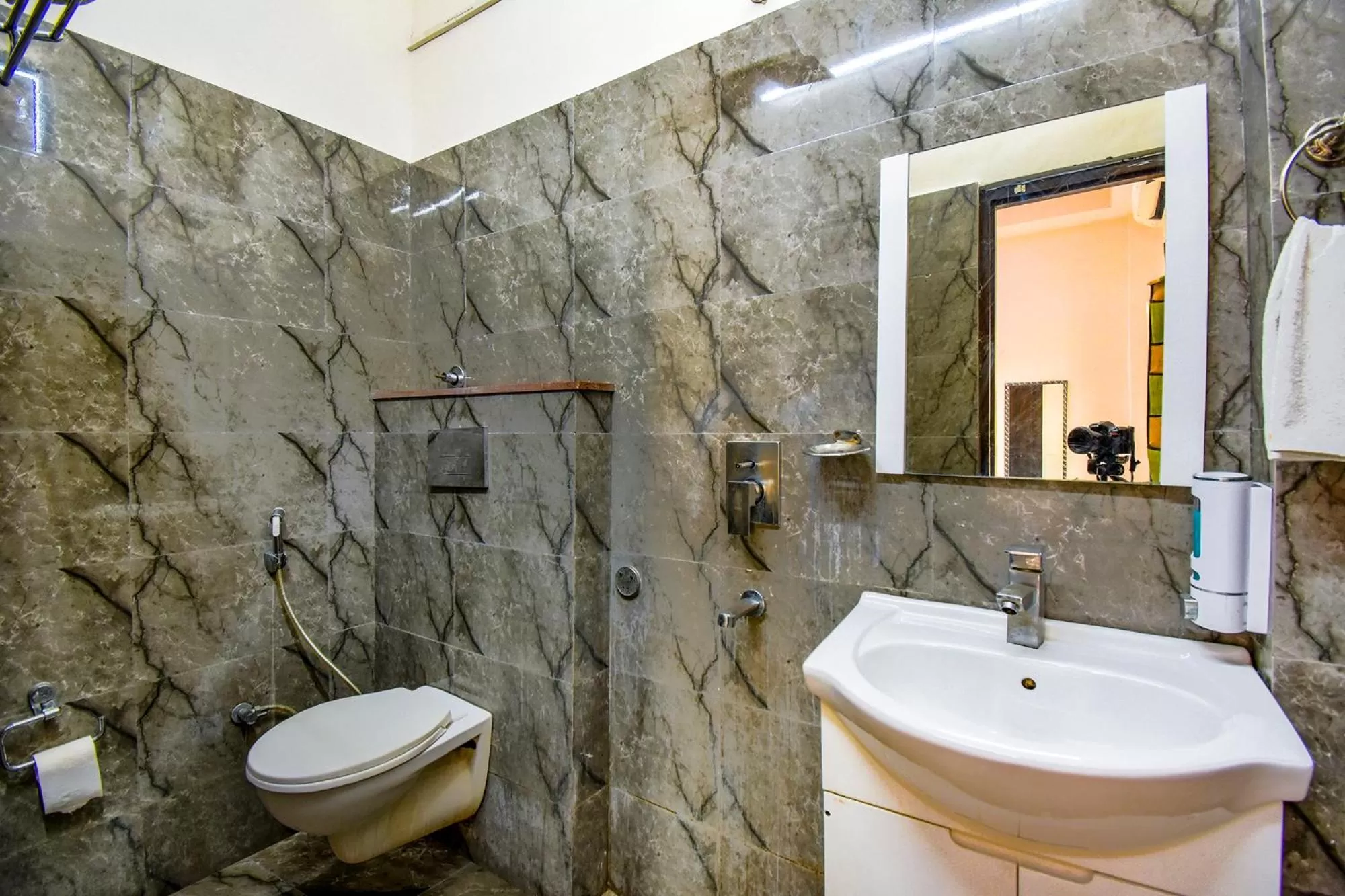 Bathroom in FabHotel Prime Sumanglam