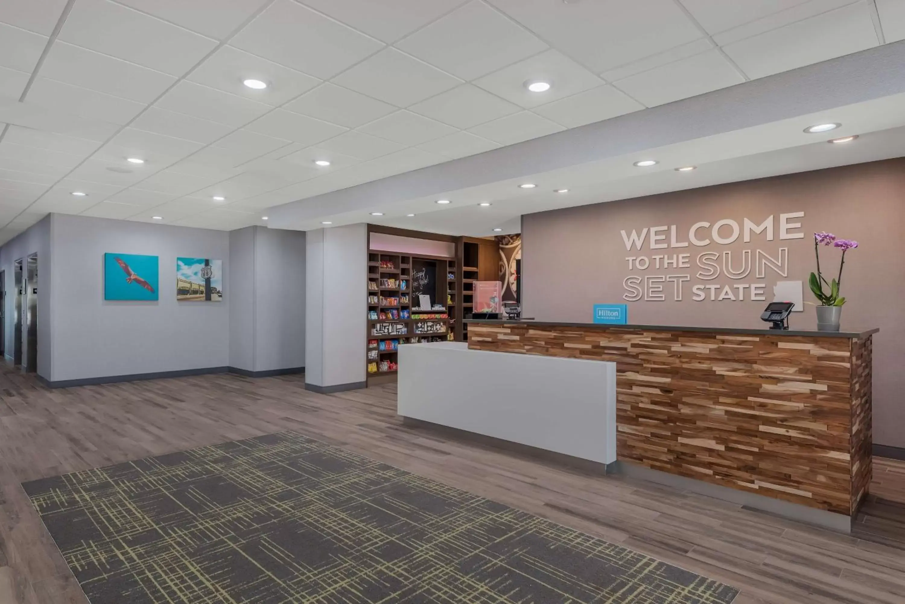 Lobby or reception in Hampton Inn By Hilton Williams