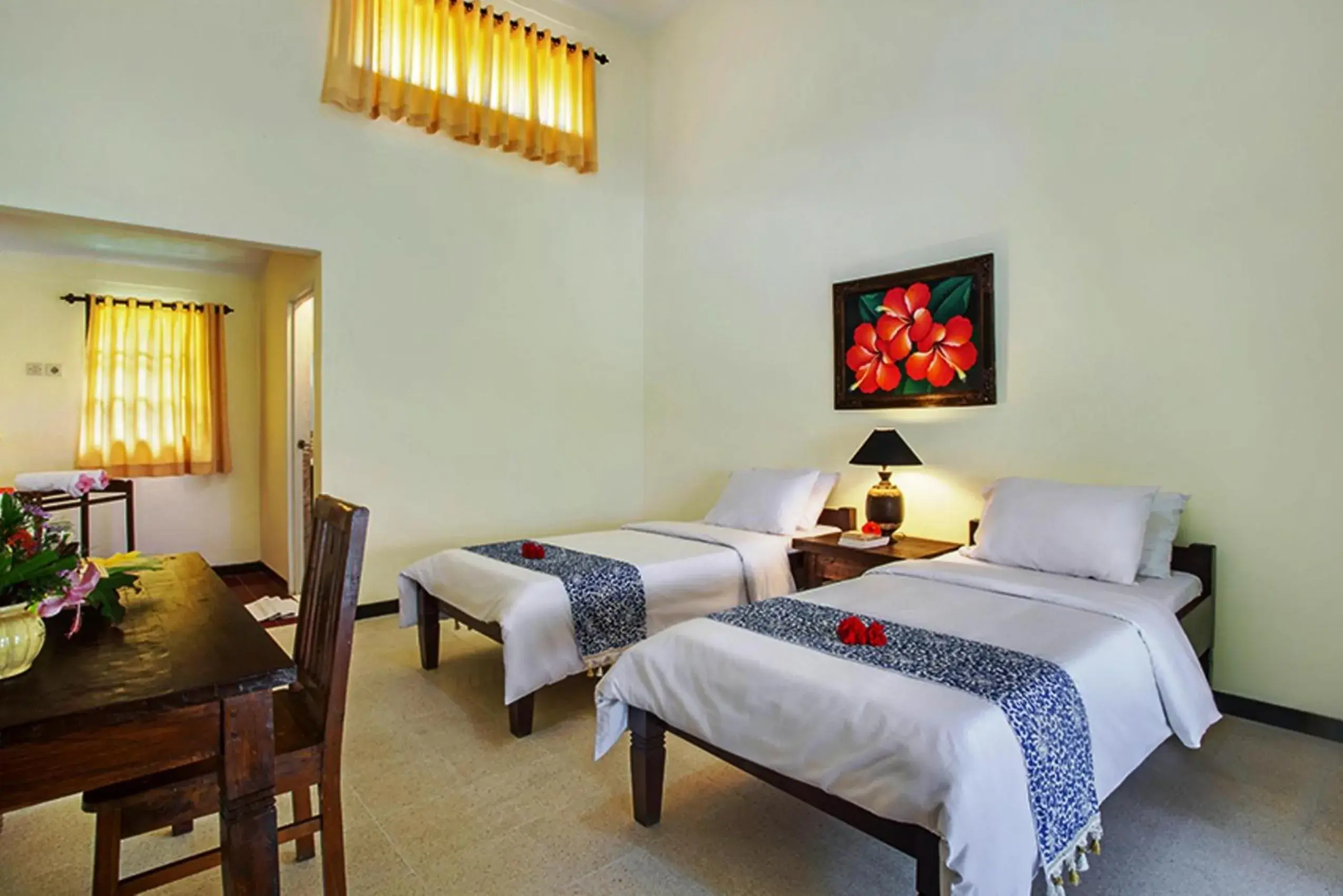 Standard Twin Room with Garden View in Margo Utomo Eco Resort by Tripletree