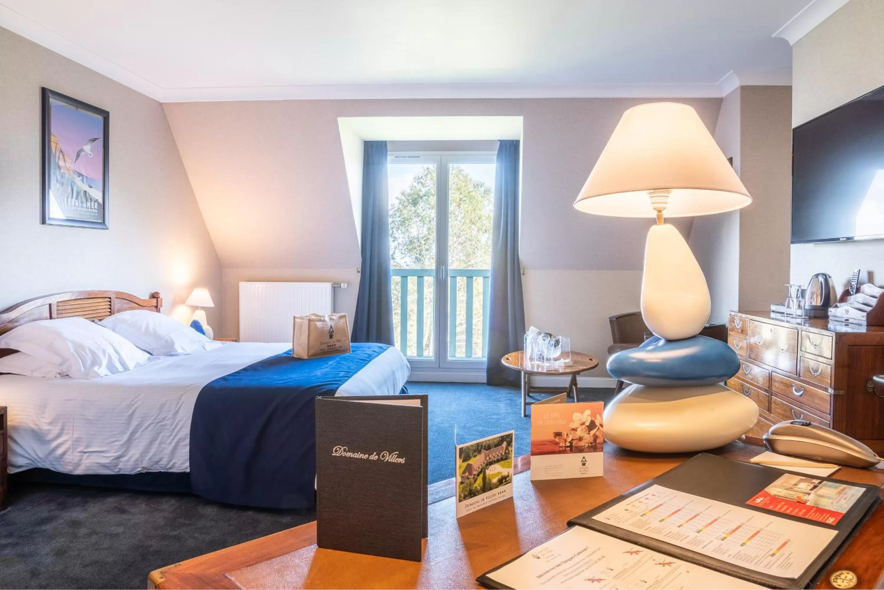 Bed in Domaine De Villers & Spa