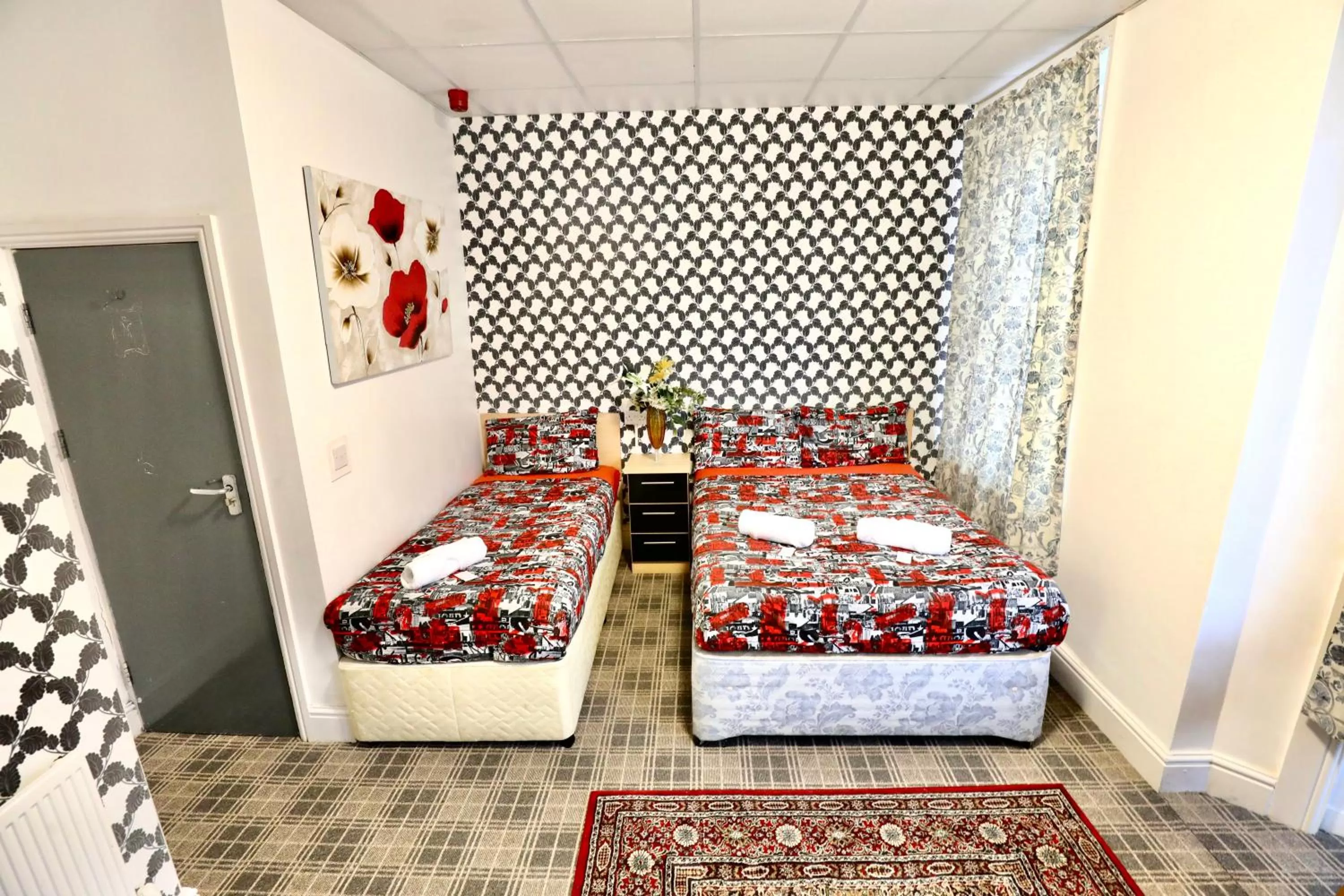 Bed in Blackpool Central Hotel