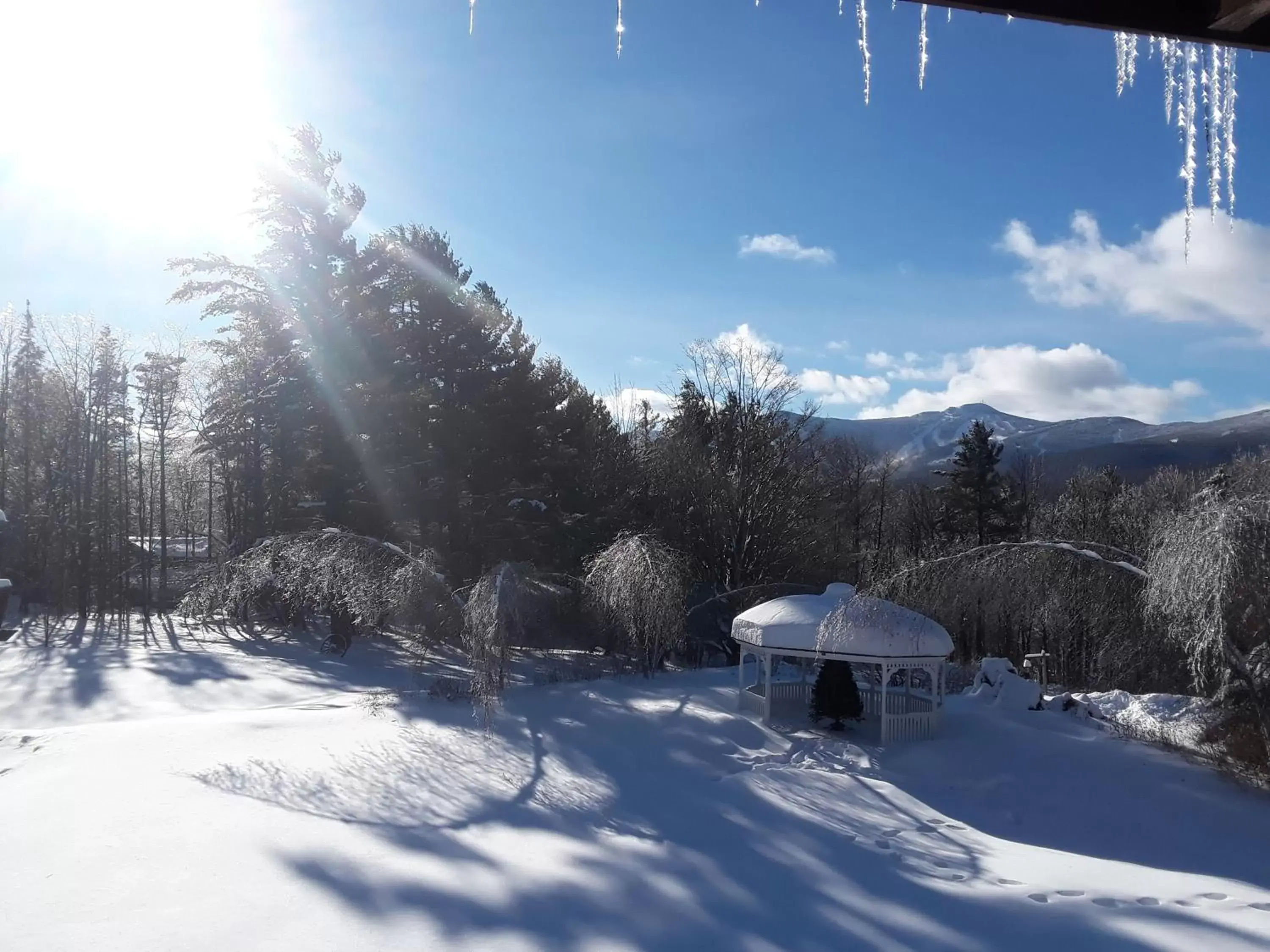 Winter in Summit Lodge