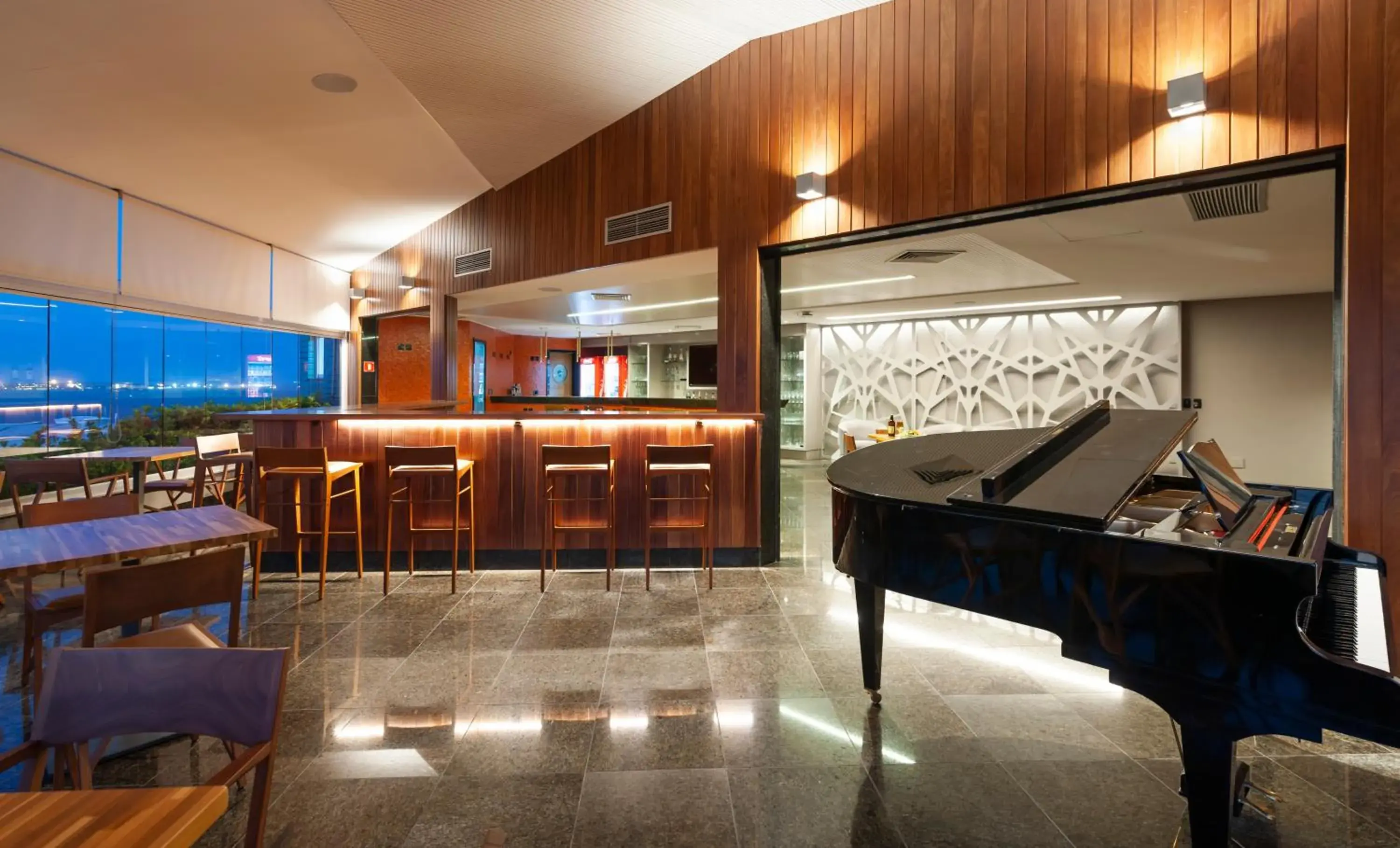 Lounge or bar in Hotel Senac Ilha do Boi