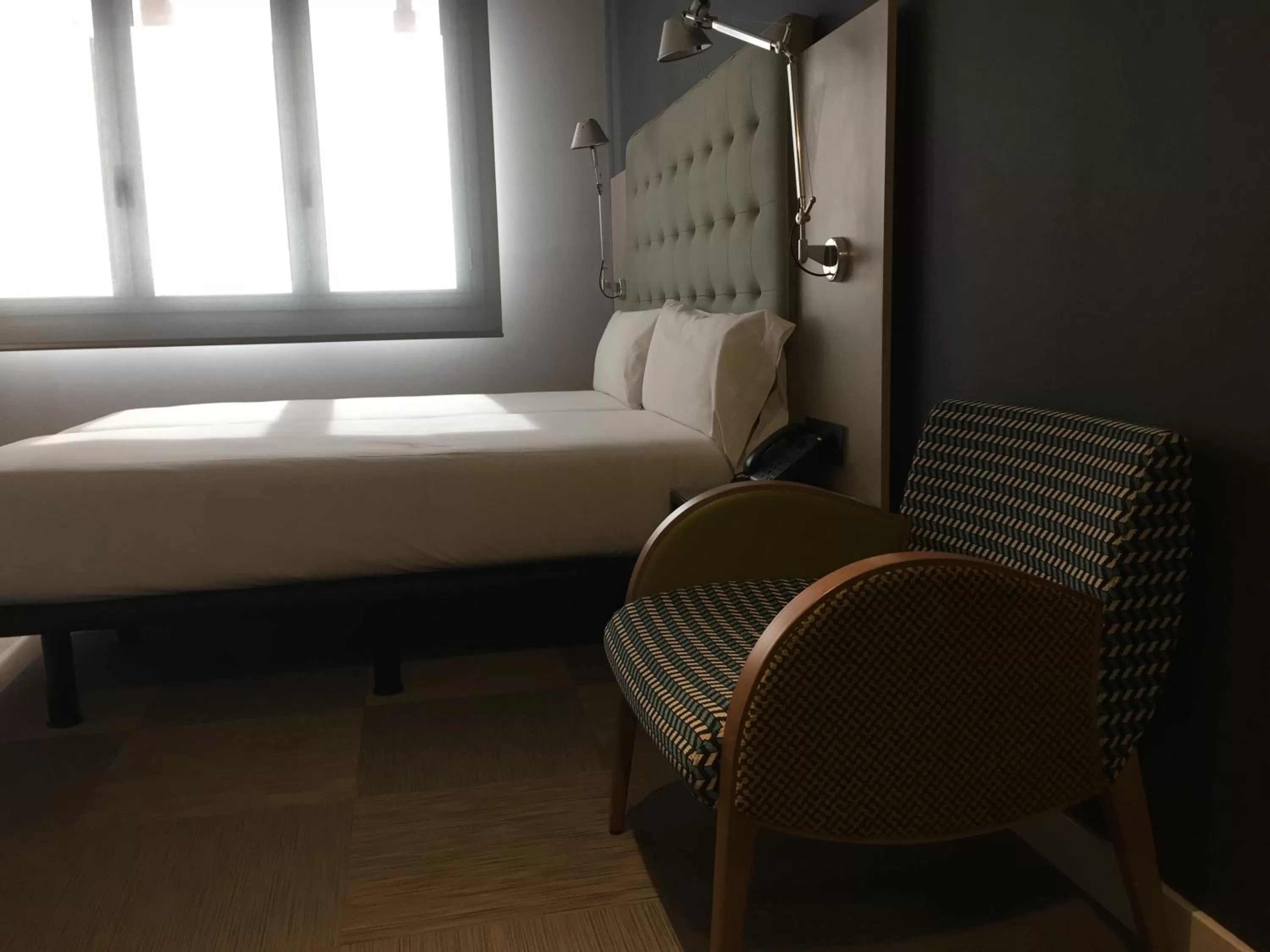 Bedroom, Bed in Hotel Urpí