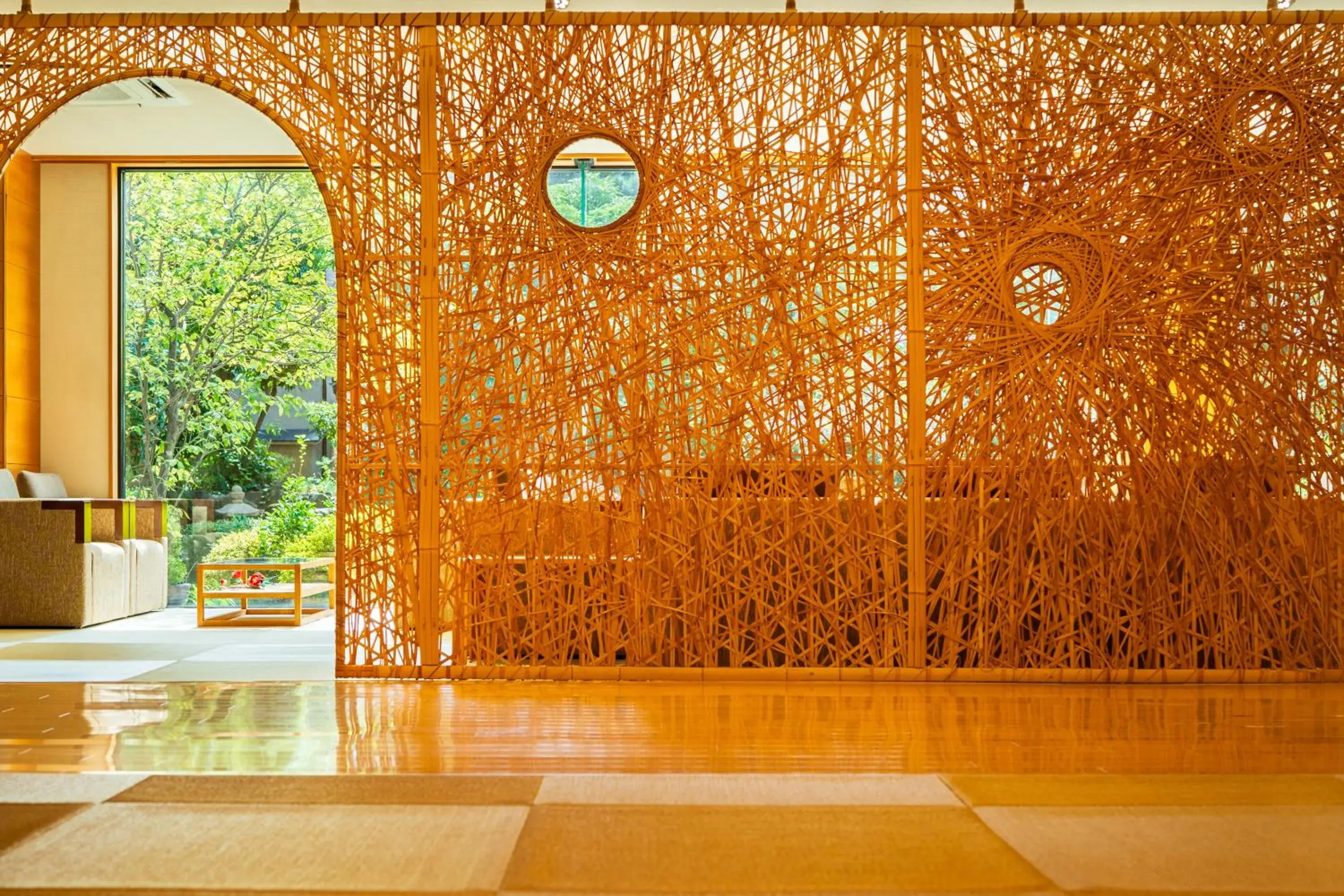 Lobby or reception in Hana Beppu