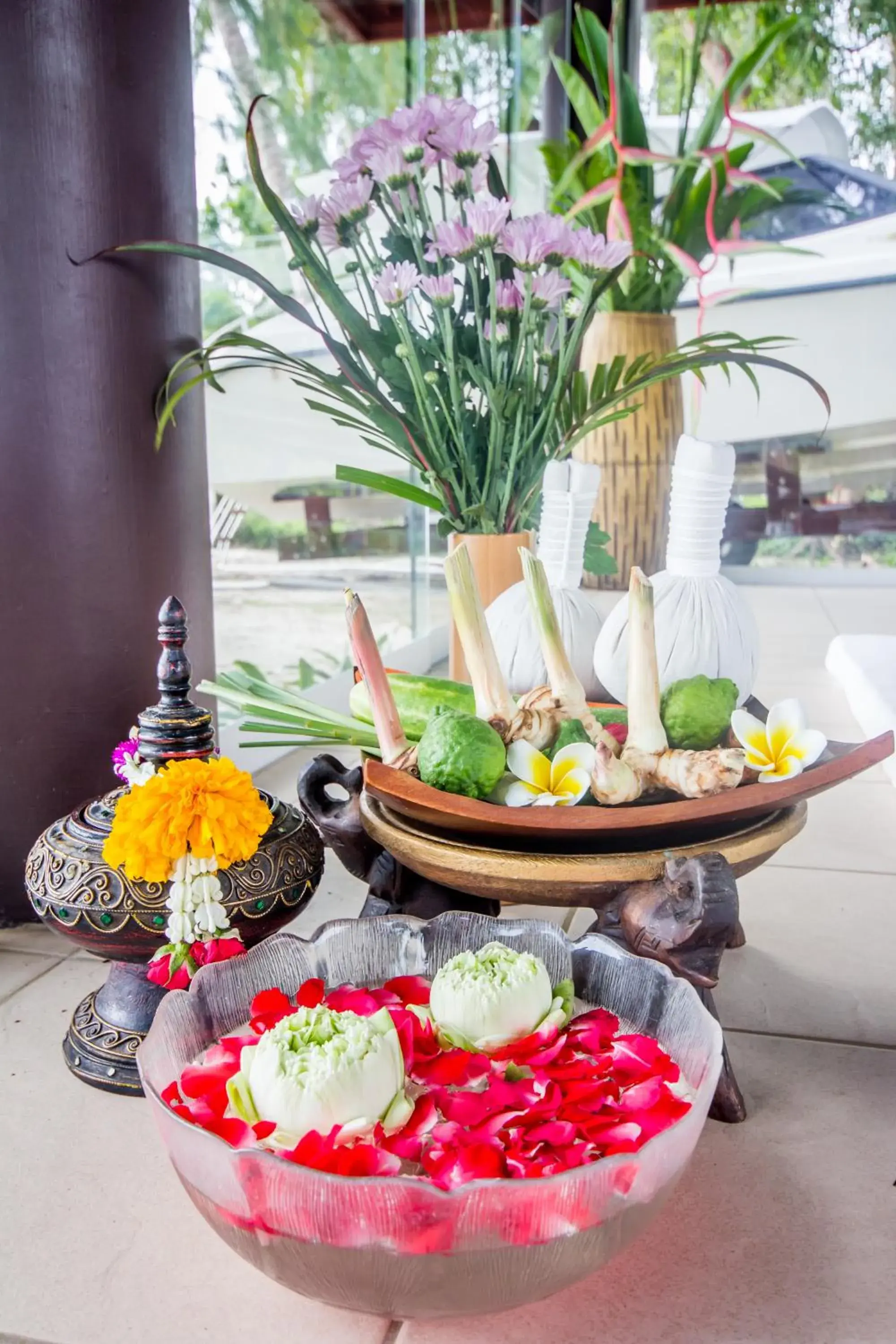 Massage, Food in The Siam Residence Boutique Resort