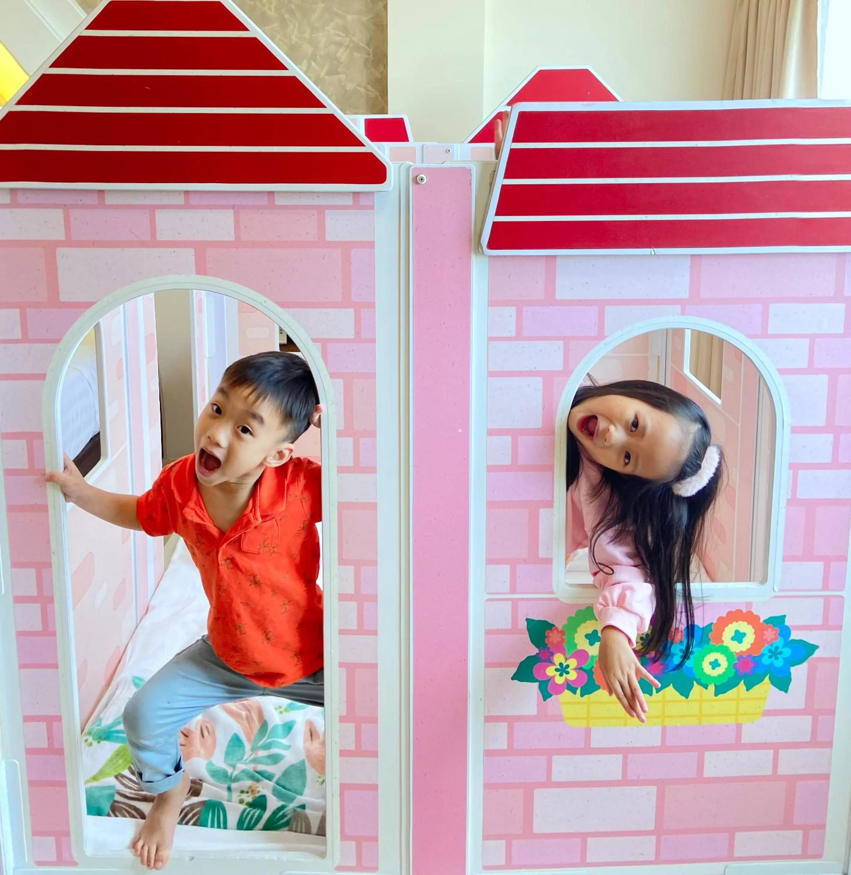 Bed in Phanomrungpuri Hotel Buriram