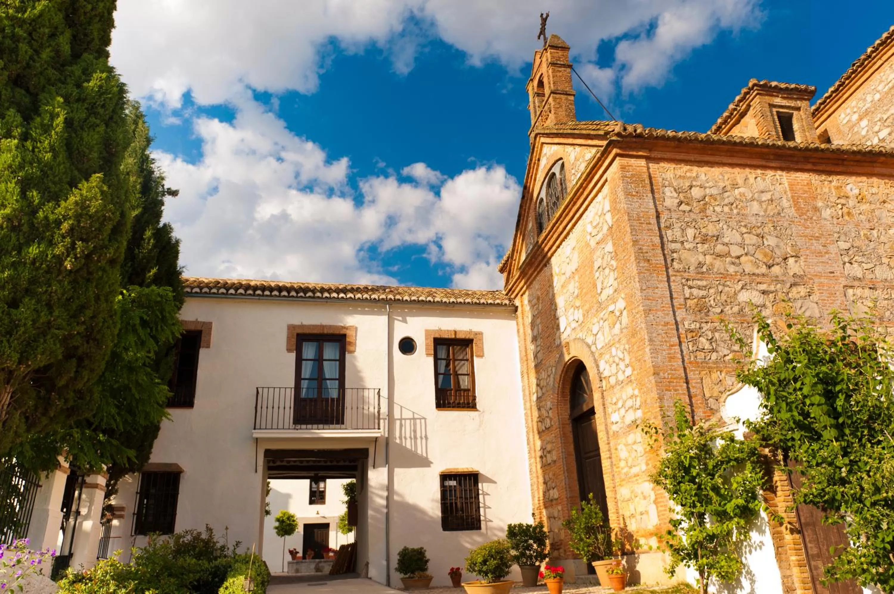 Facade/entrance in Hotel Cortijo del Marqués