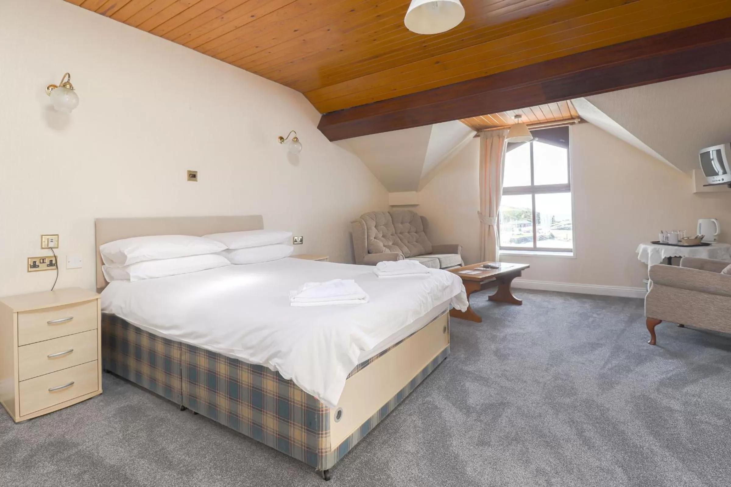 Bed in Falcon's Nest Hotel