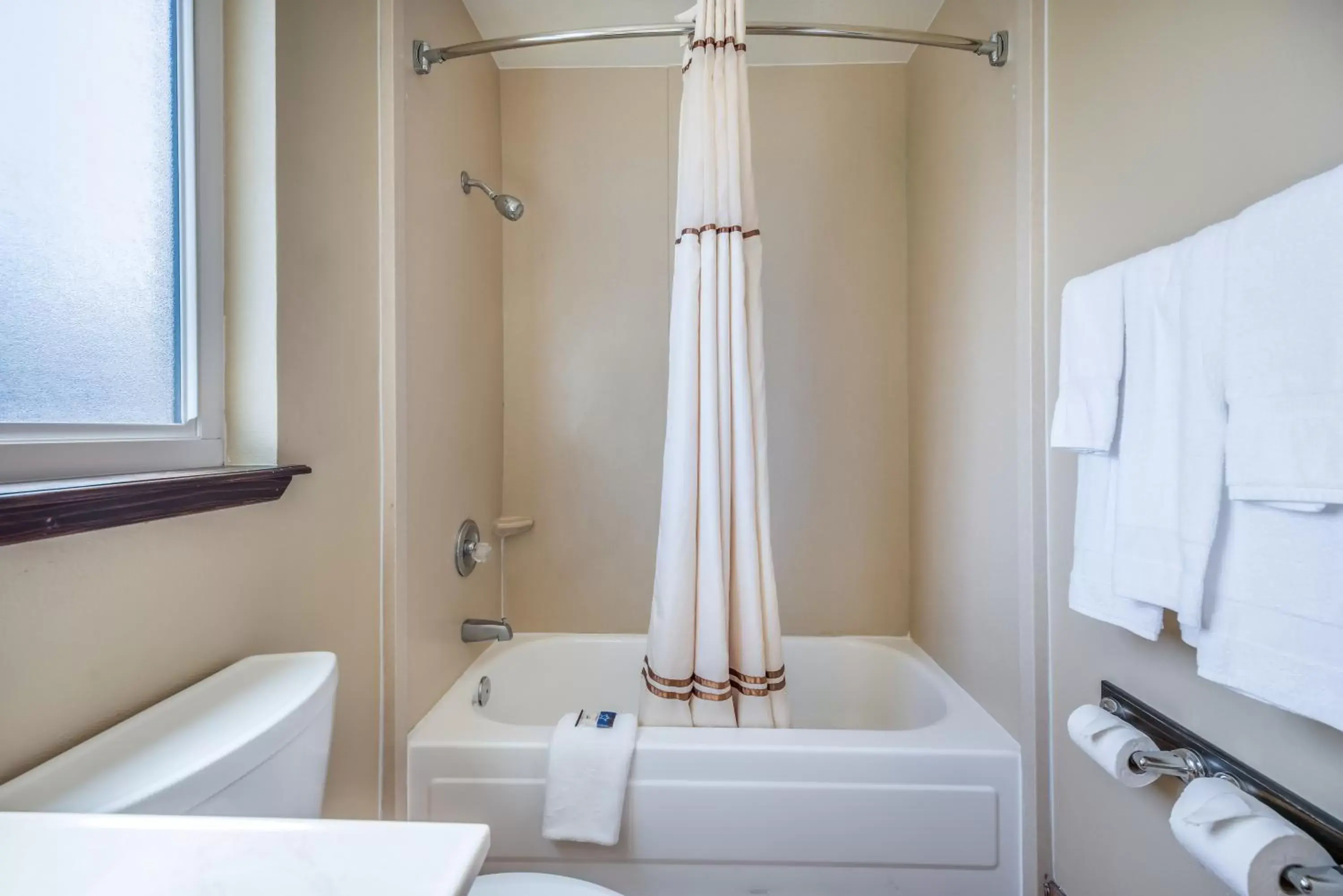 Toilet, Bathroom in Americas Best Value Inn San Francisco/Pacifica
