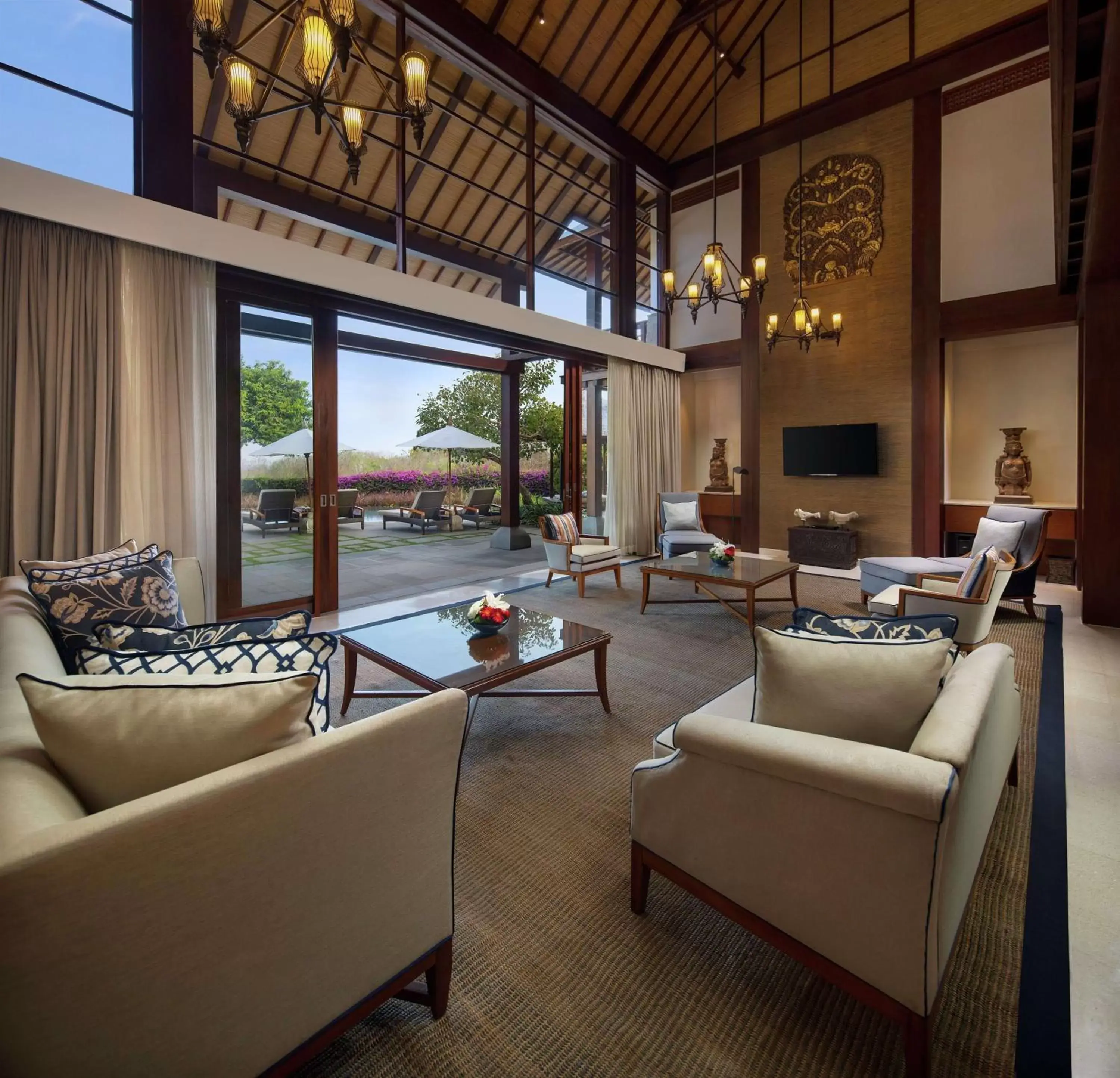 Living room, Seating Area in Hilton Bali Resort