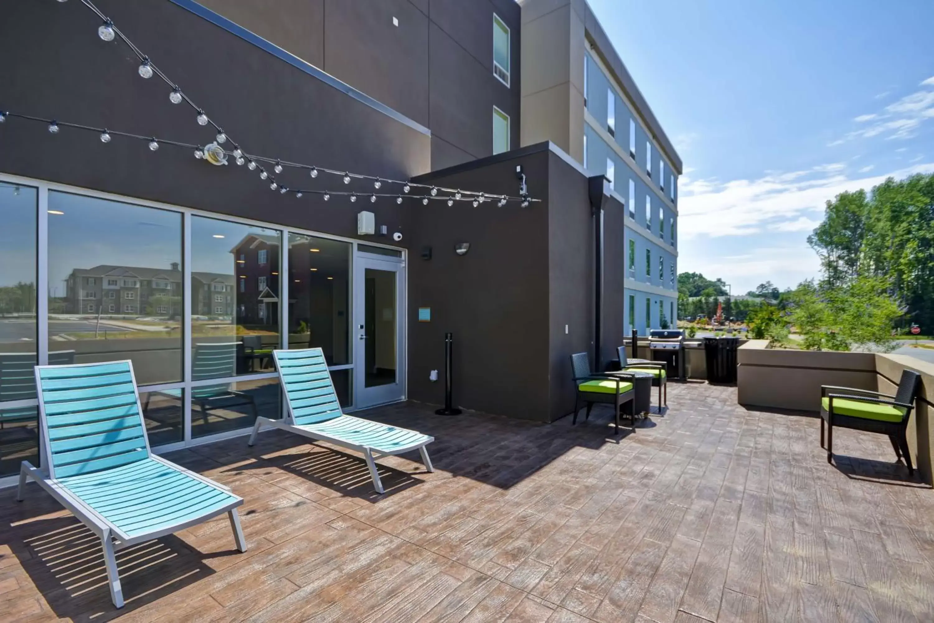 Patio in Home2 Suites By Hilton Rock Hill