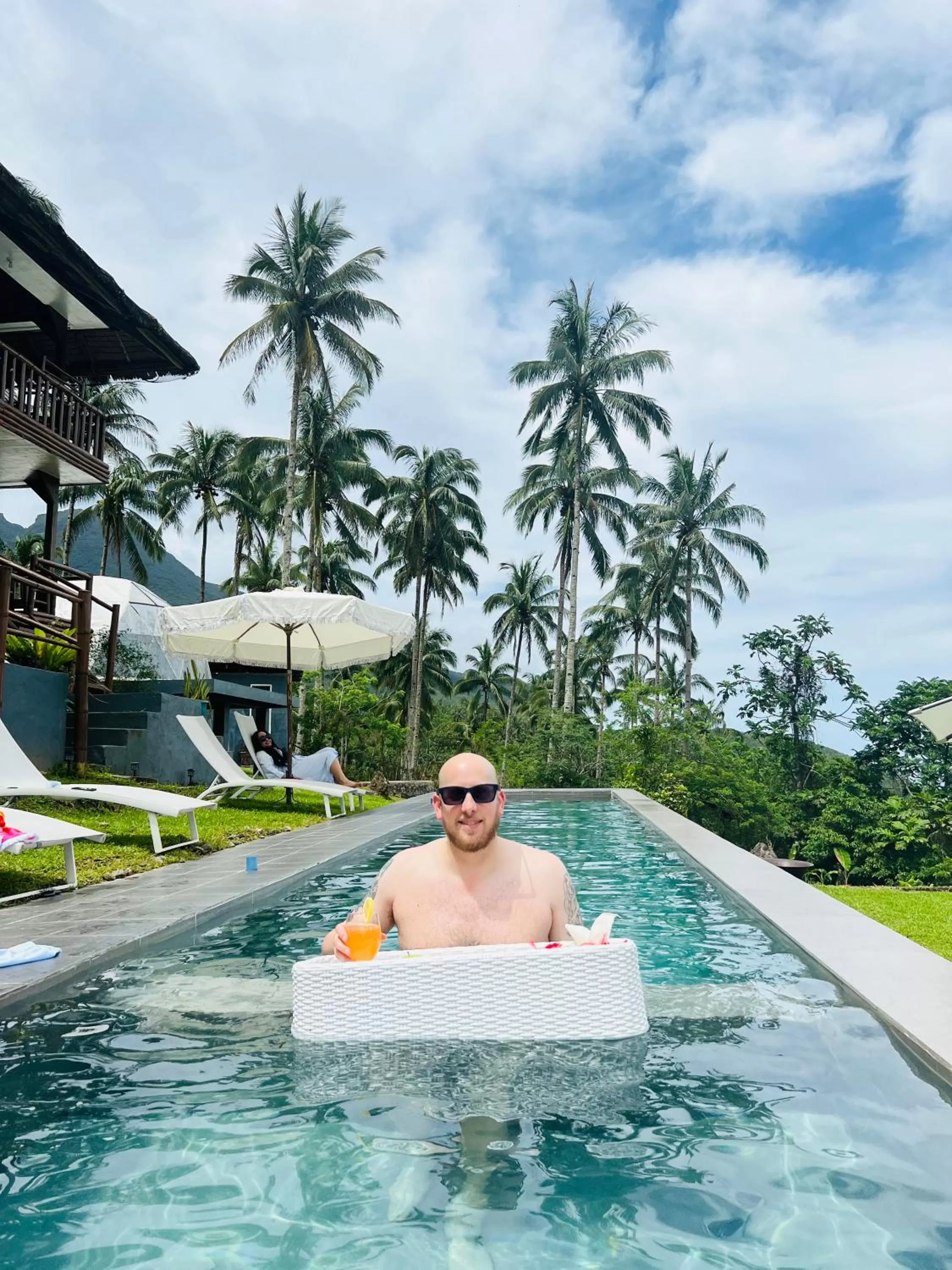 Swimming pool in Bintana sa Paraiso Binunsaran