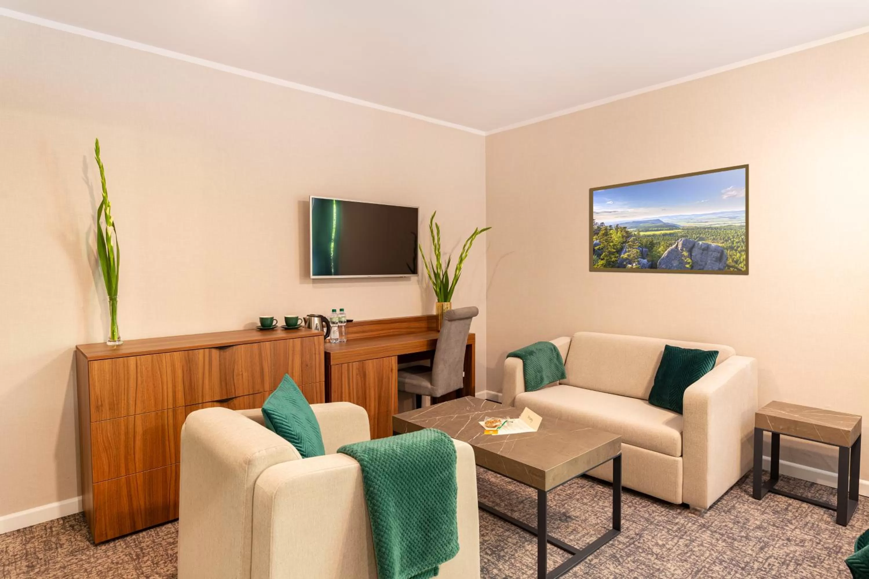 Seating area in Apartamenty i pokoje Montana