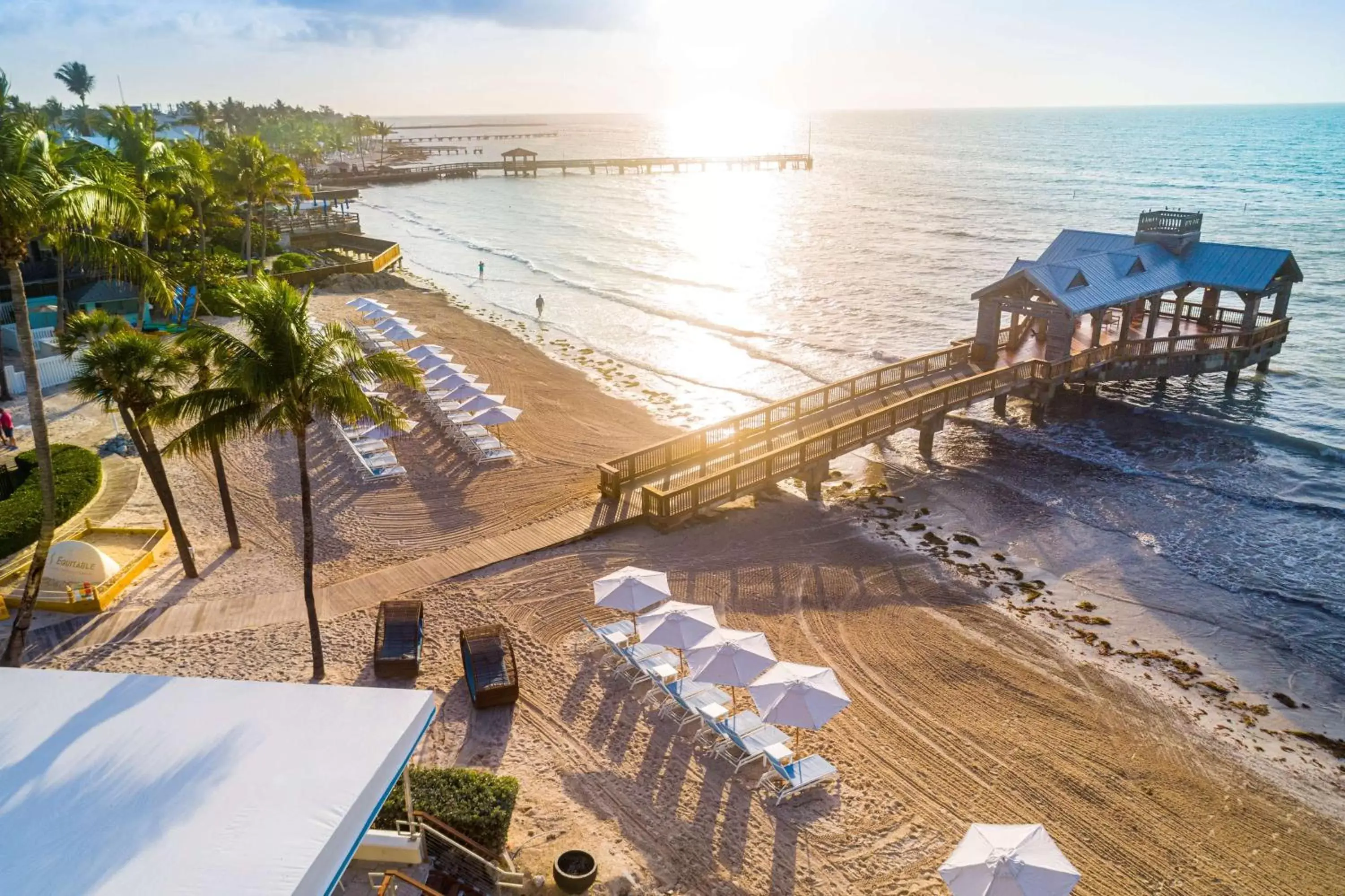 Inner courtyard view in The Reach Key West, Curio Collection by Hilton Inner courtyard view in The Reach Key West, Curio Collection by Hilton