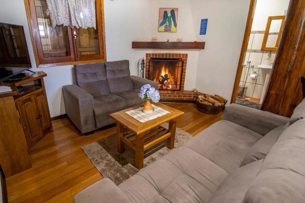 Seating area in Pousada Ricanto Amore Mio