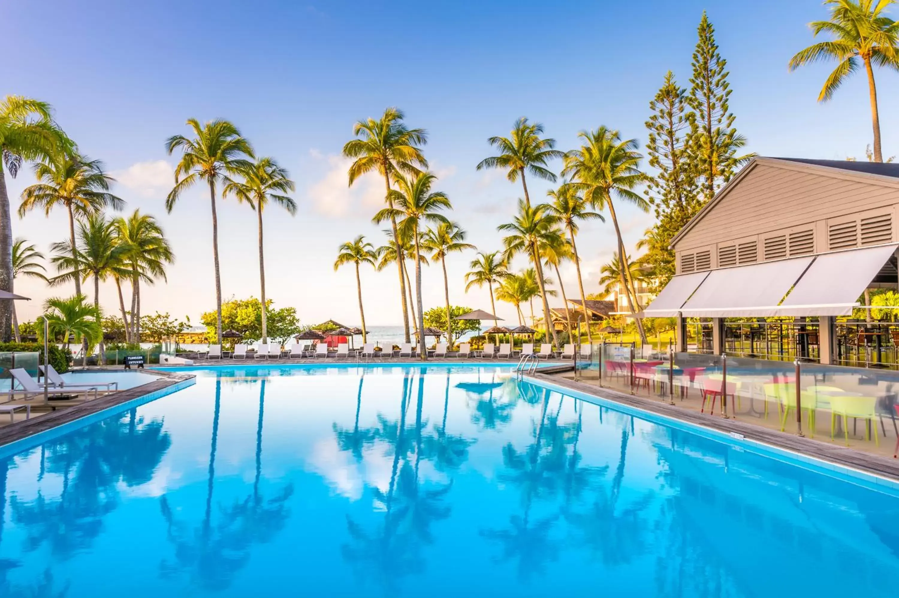 Swimming pool in Mahogany Hotel Residence & Spa Swimming pool in Mahogany Hotel Residence & Spa