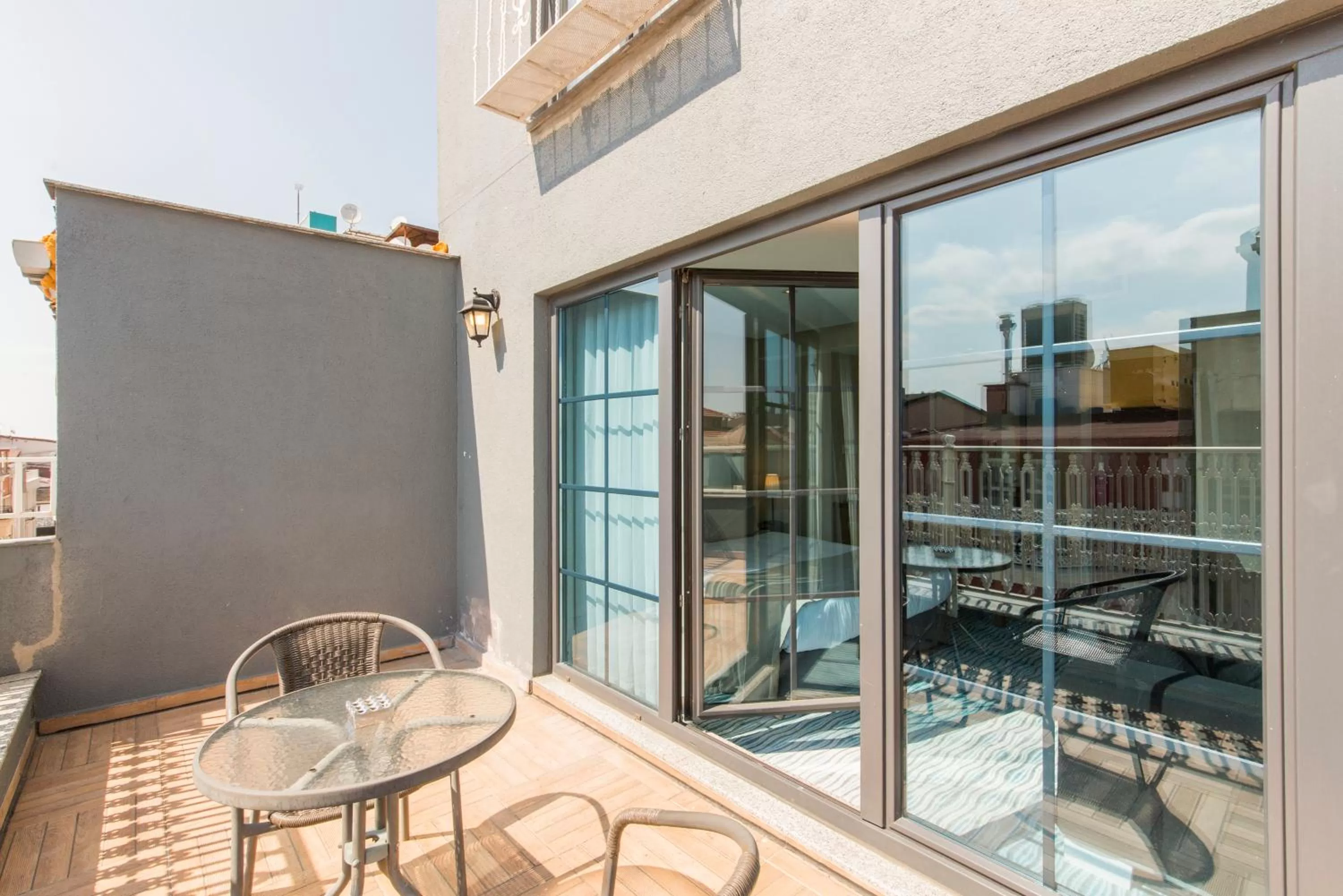 Balcony/Terrace in Aston Hotel Taksim