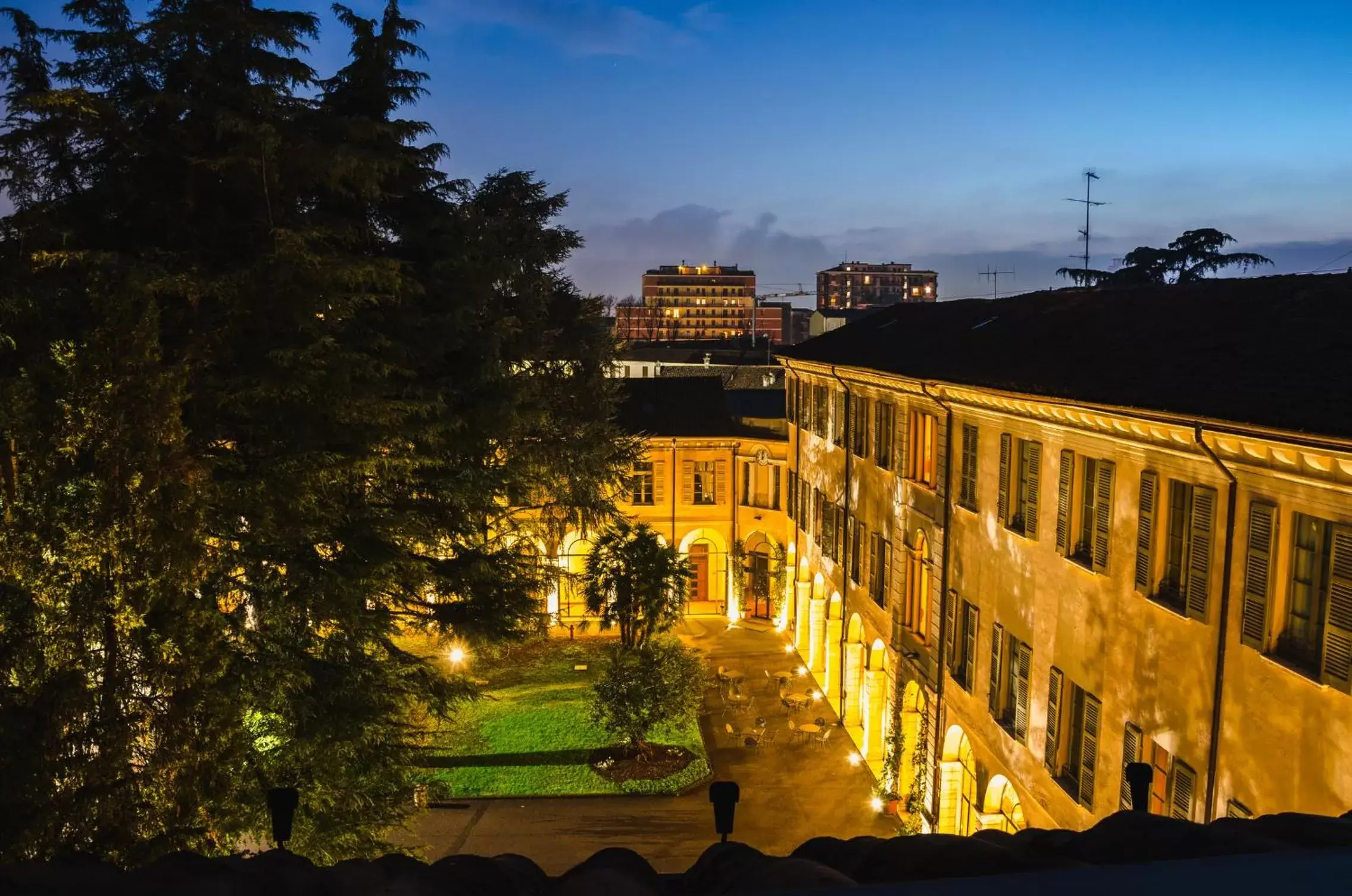 Bird's eye view in Centro Paolo VI