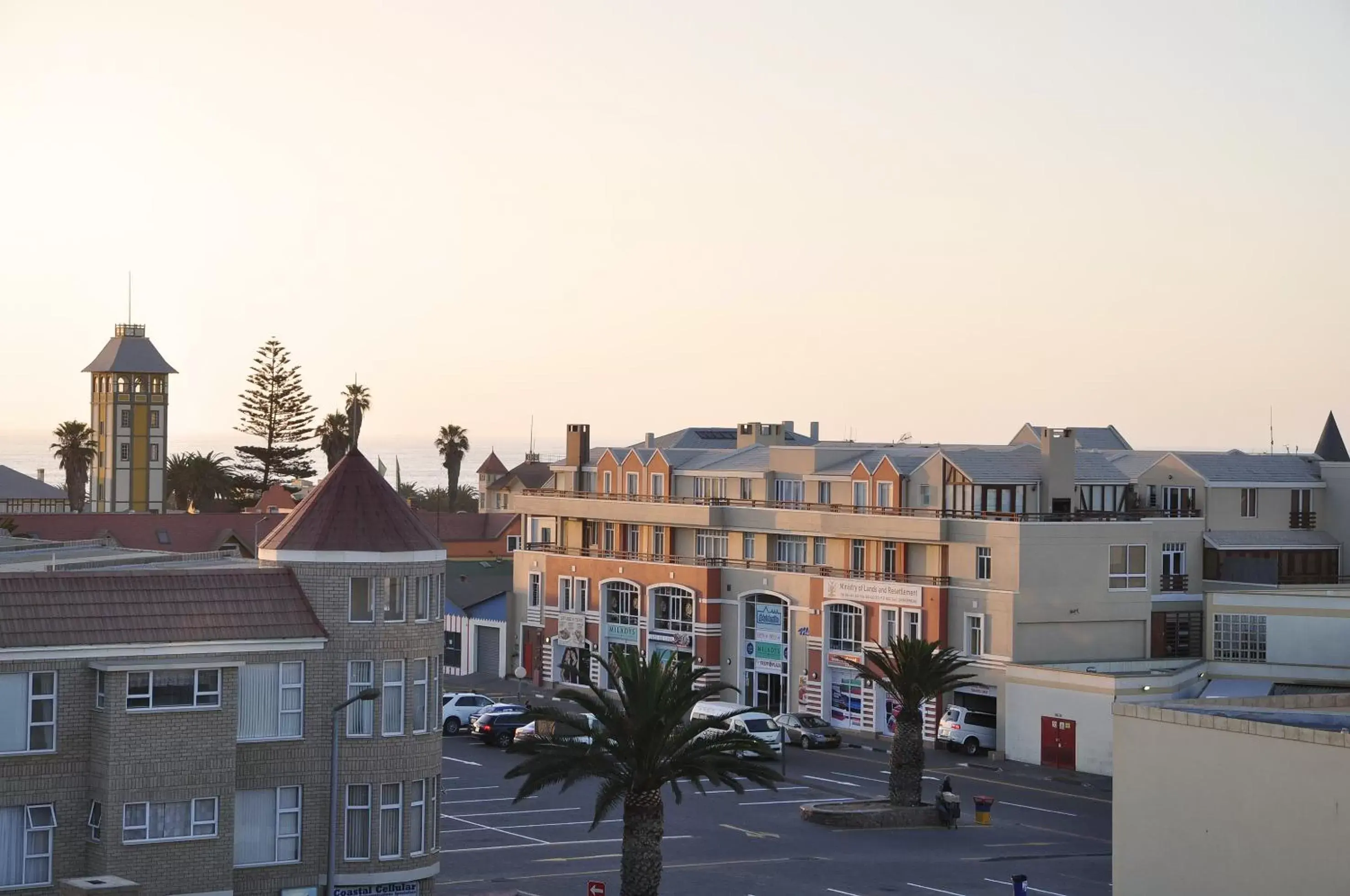 City view in Swakopmund Plaza Hotel