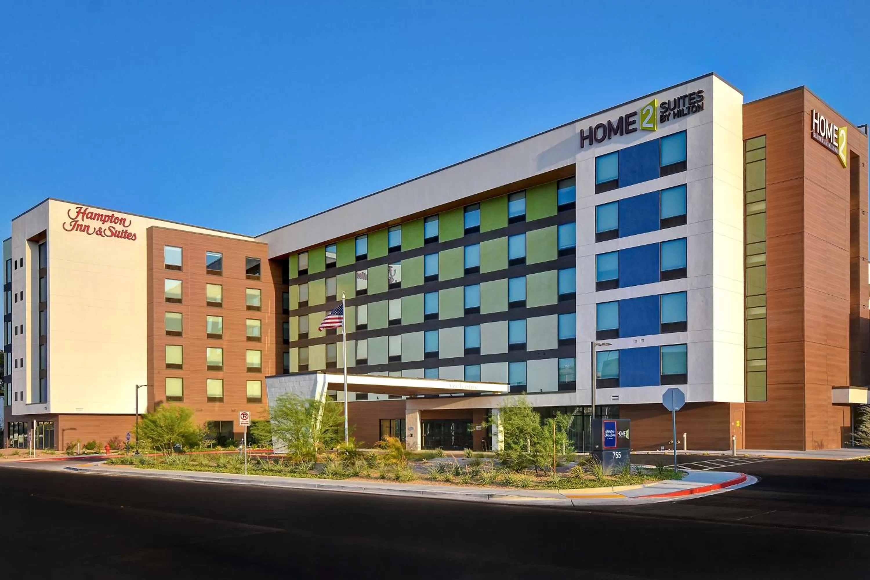 Property building in Home2 Suites by Hilton Las Vegas Convention Center - No Resort Fee