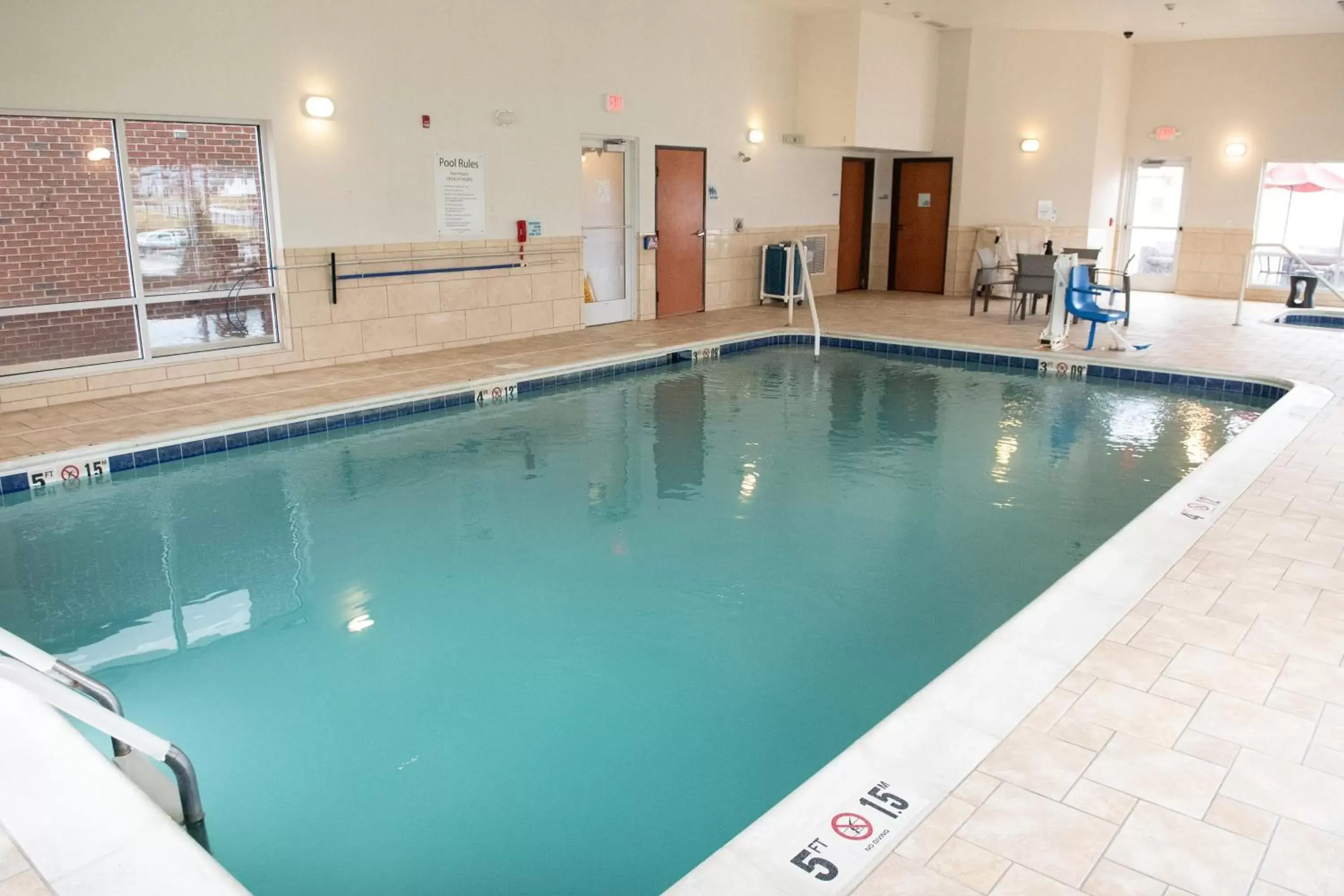 Swimming Pool in Holiday Inn Express & Suites Ironton, an IHG Hotel