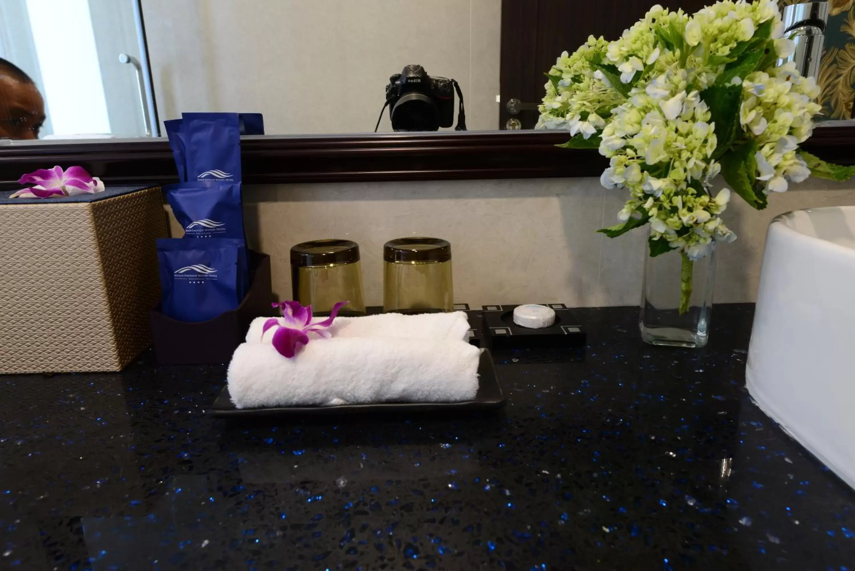 Bathroom, Lobby/Reception in Hanoi Emerald Waters Hotel & Spa