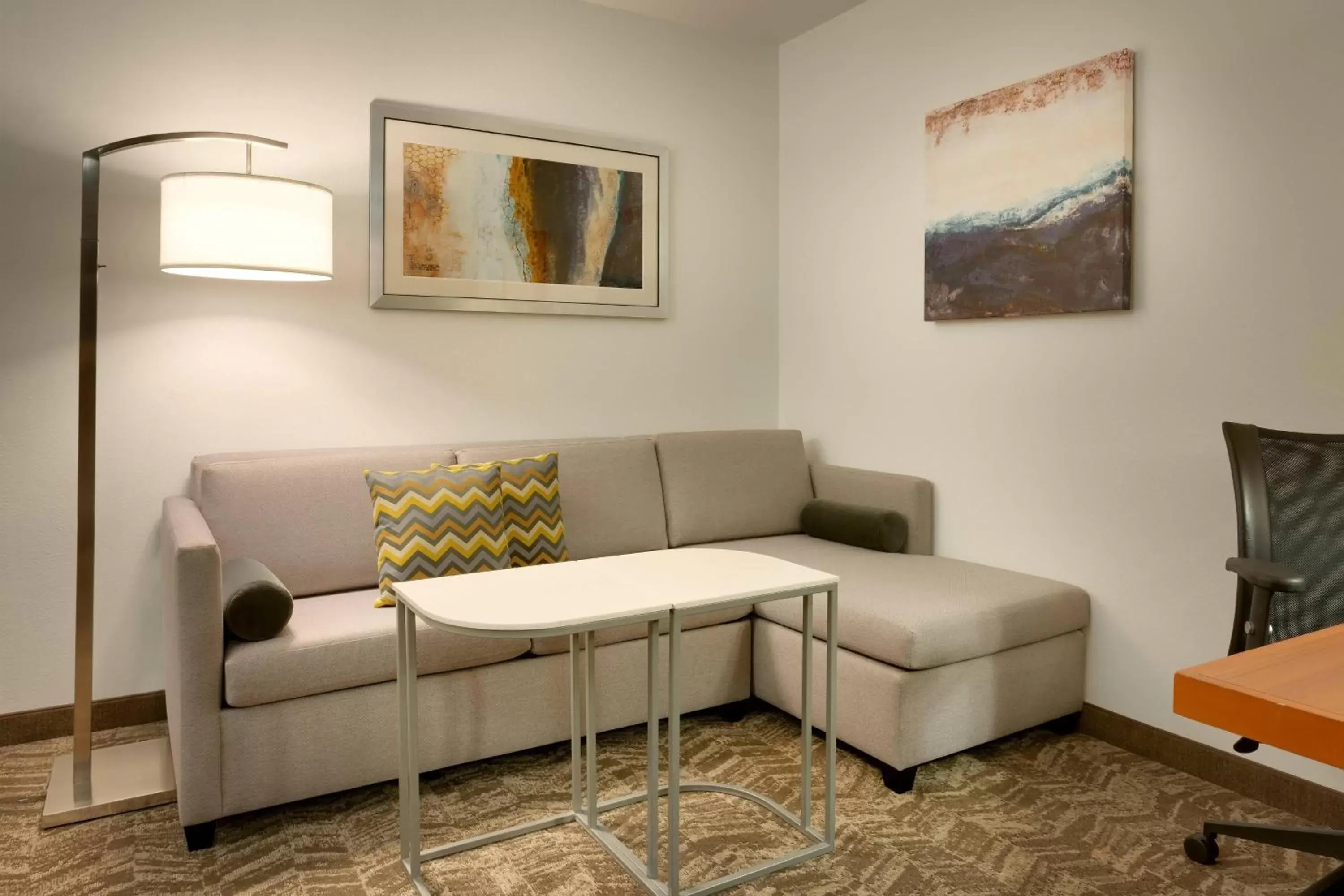 Living room, Seating Area in SpringHill Suites by Marriott Rexburg