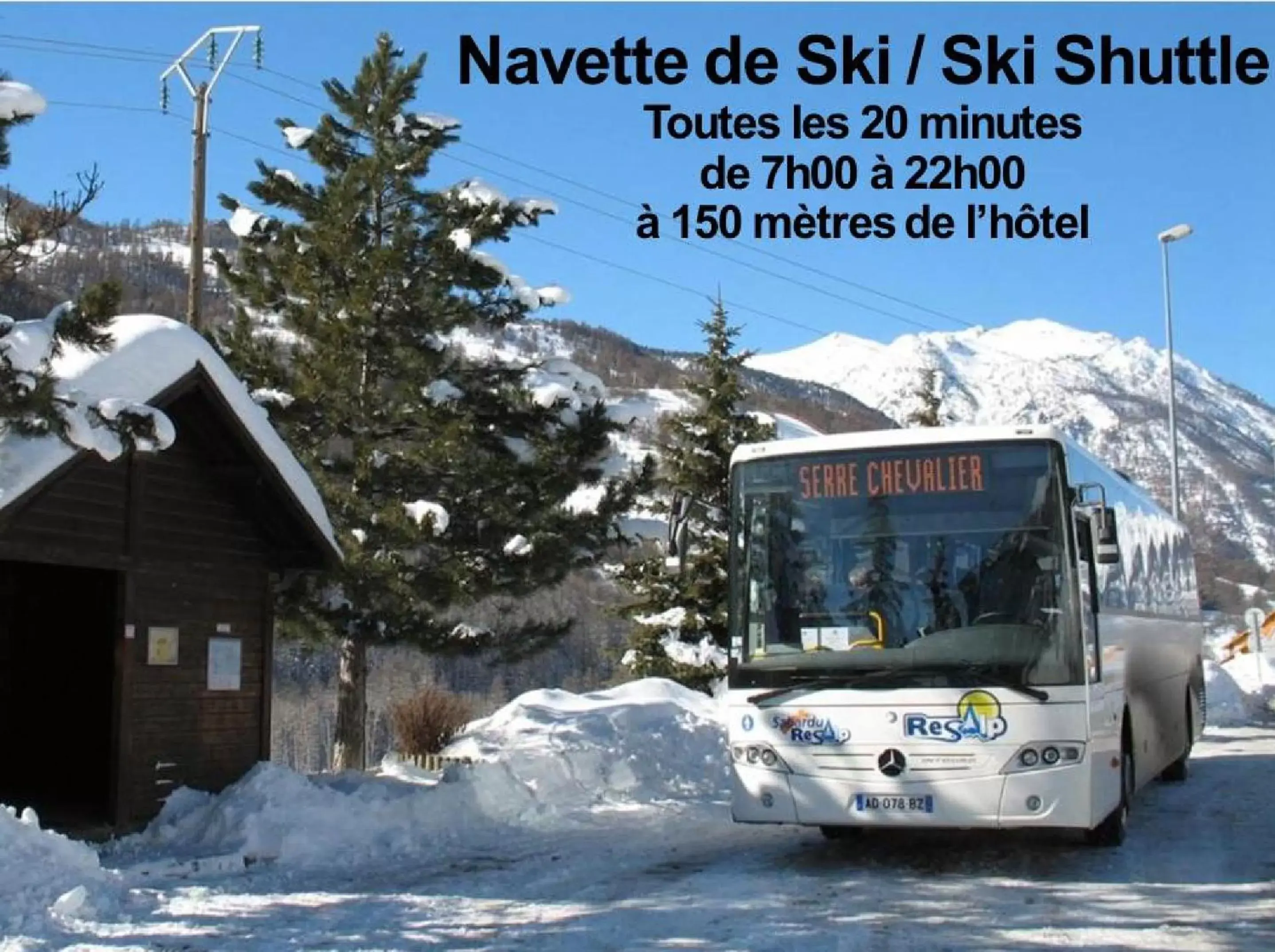 Nearby landmark, Winter in Suite Home Briancon Serre Chevalier