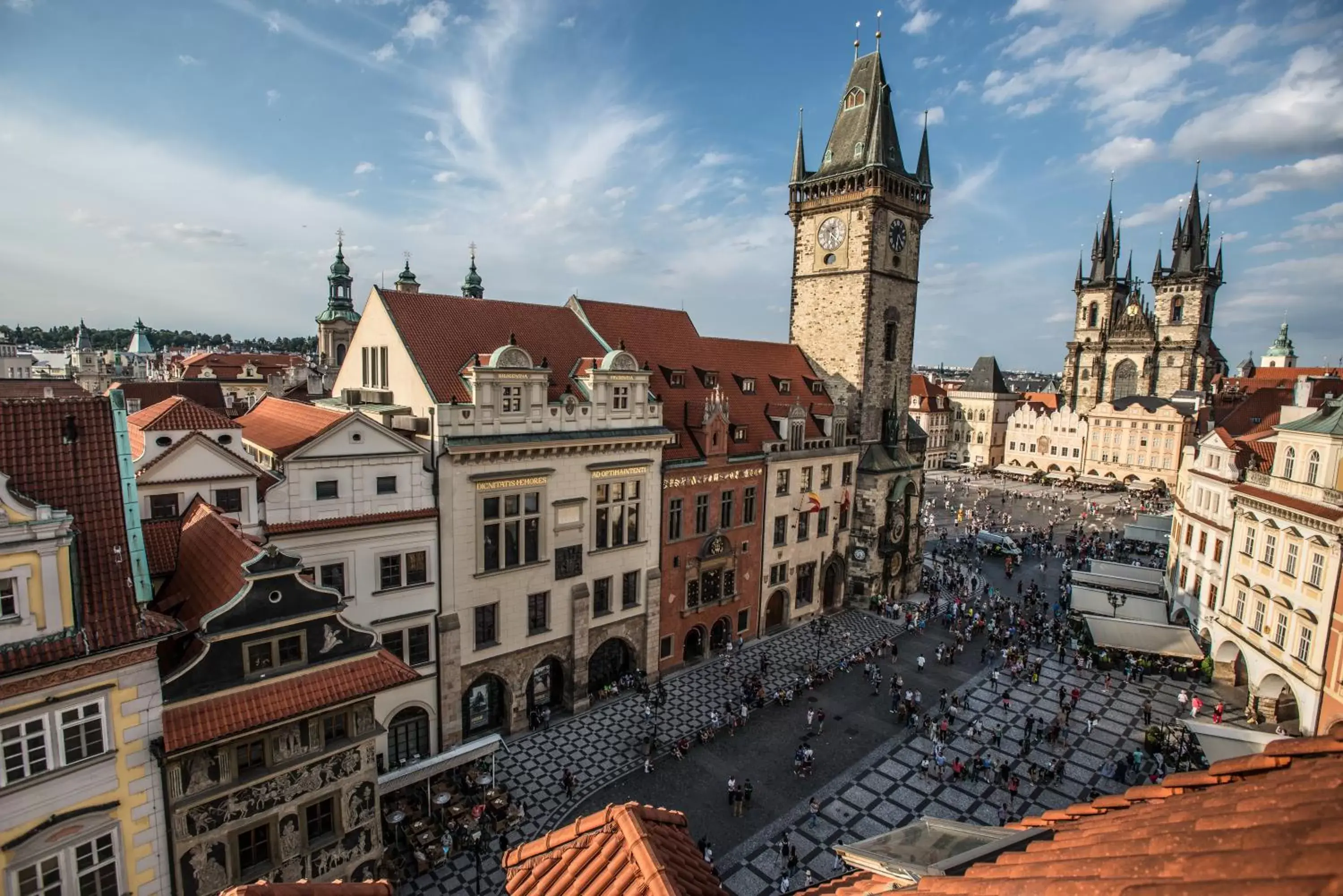 City view in Hotel U Prince Prague by BHG