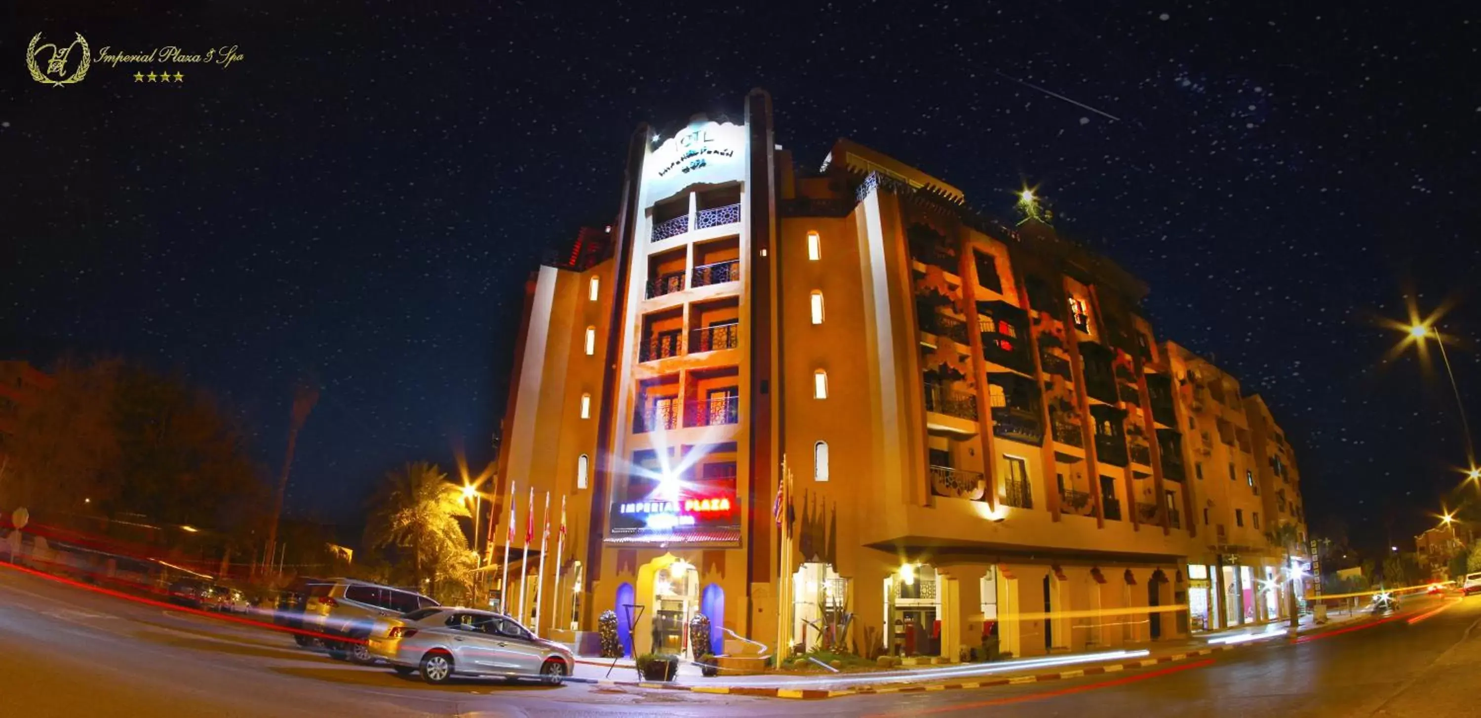 Night, Property Building in Hotel Imperial Plaza & Spa