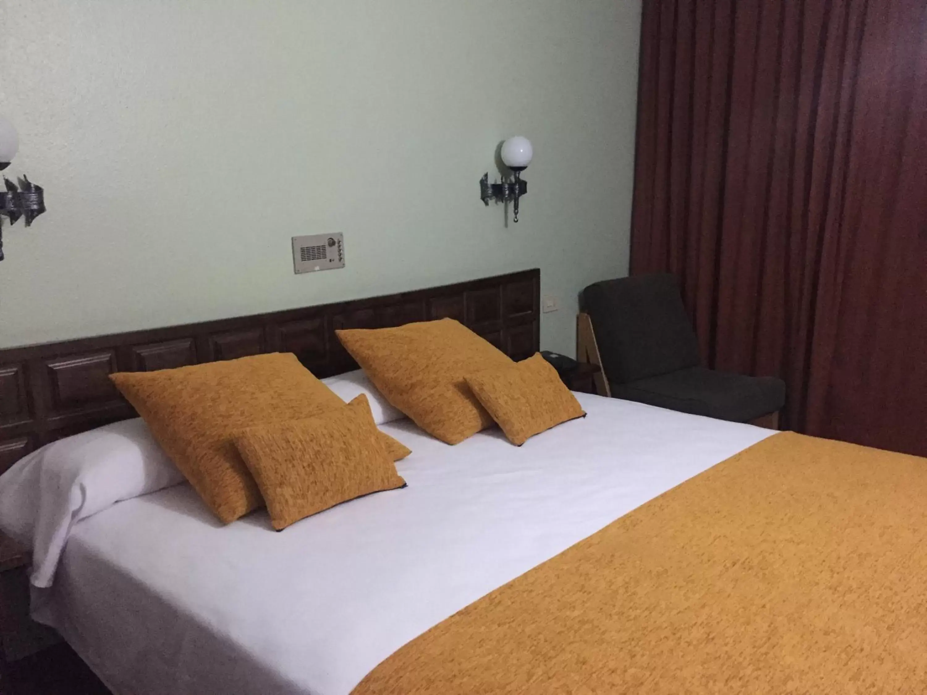 Balcony/Terrace, Bed in Hotel Folch Balcony/Terrace, Bed in Hotel Folch