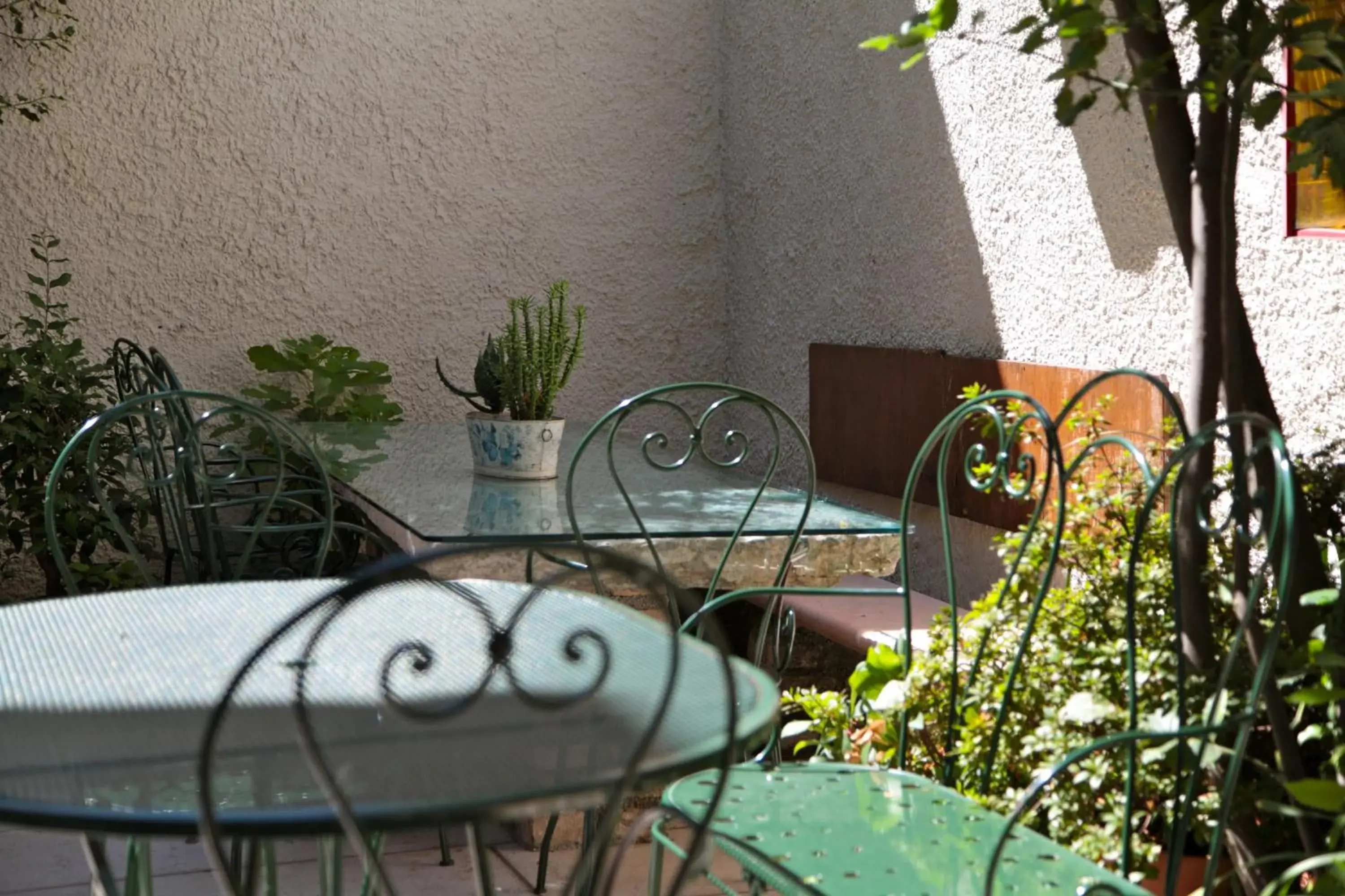 Patio in Hotel San Filis