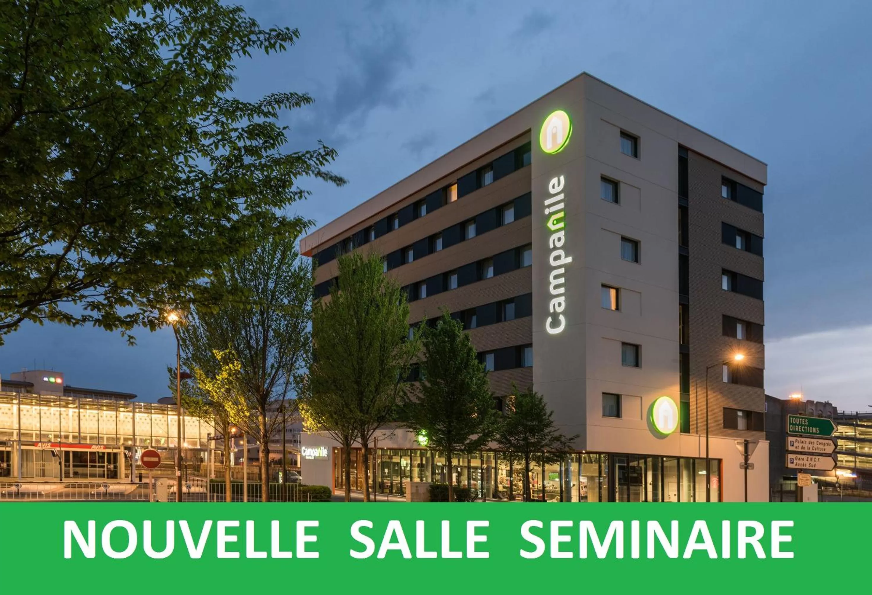 Property building in Campanile Le Mans Centre - Gare